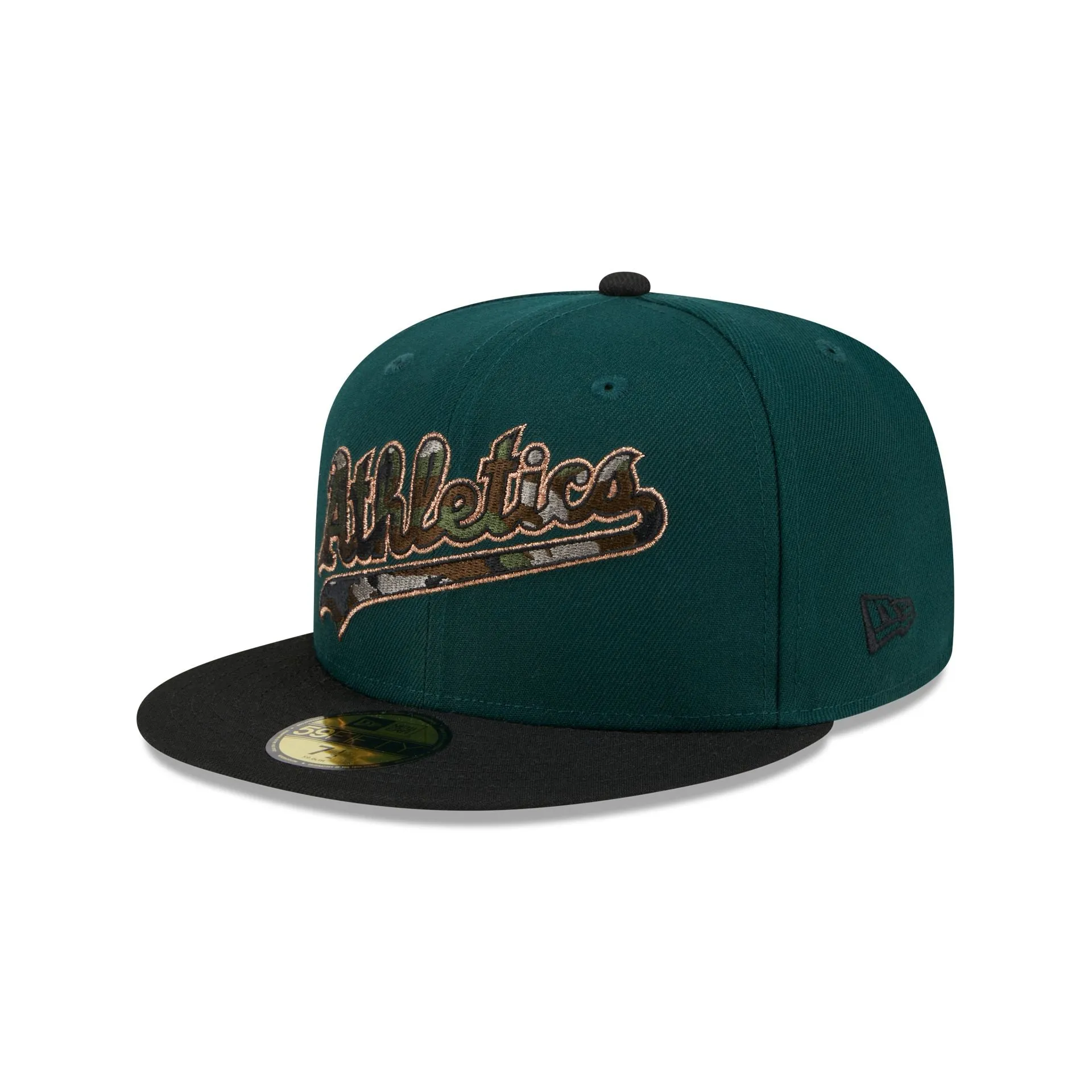 Oakland Athletics Camo Fill 59FIFTY Fitted Hat sold by New Era product image thumbnail 3