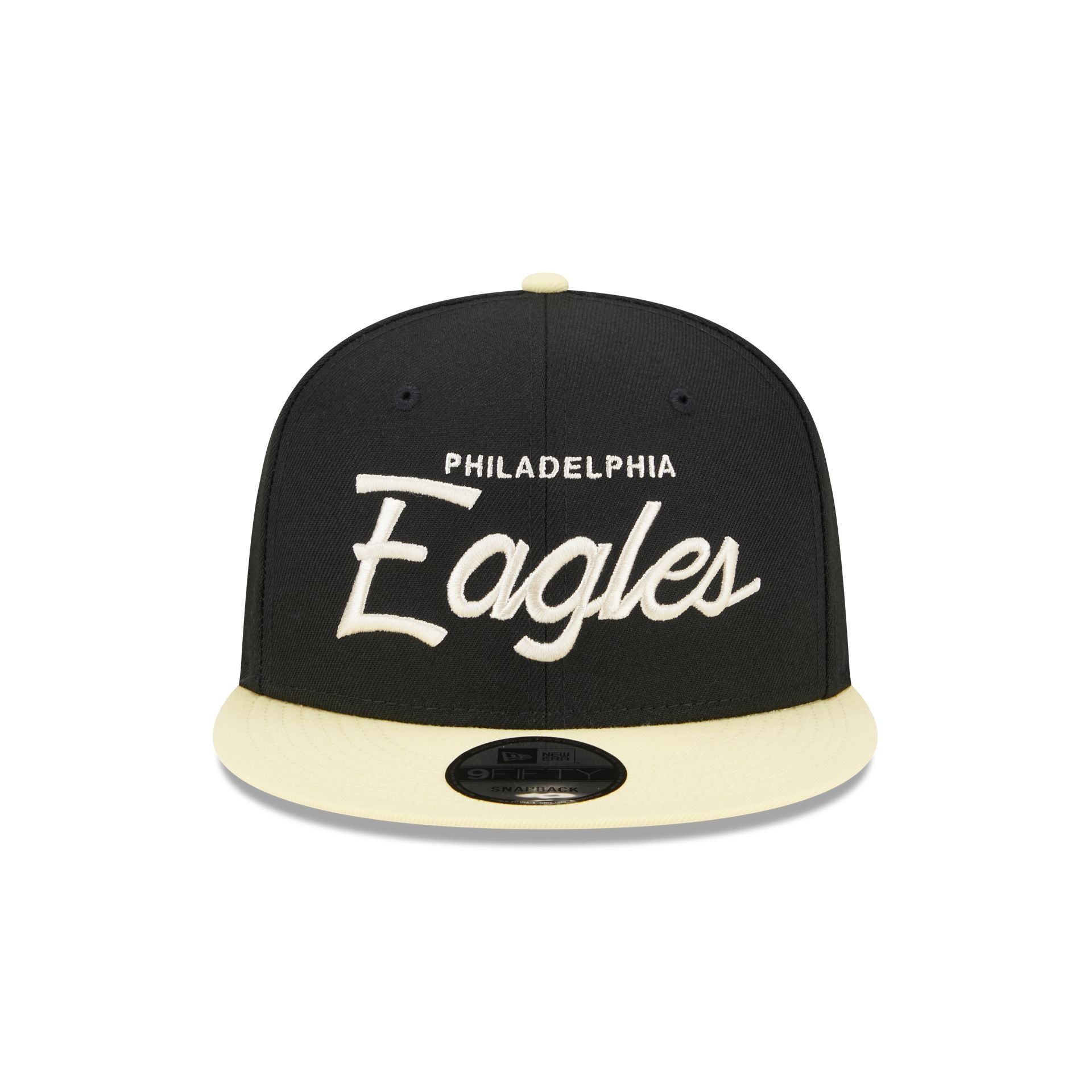 Philadelphia Eagles Pale Yellow Visor 9FIFTY Snapback Hat sold by New Era product image thumbnail 2