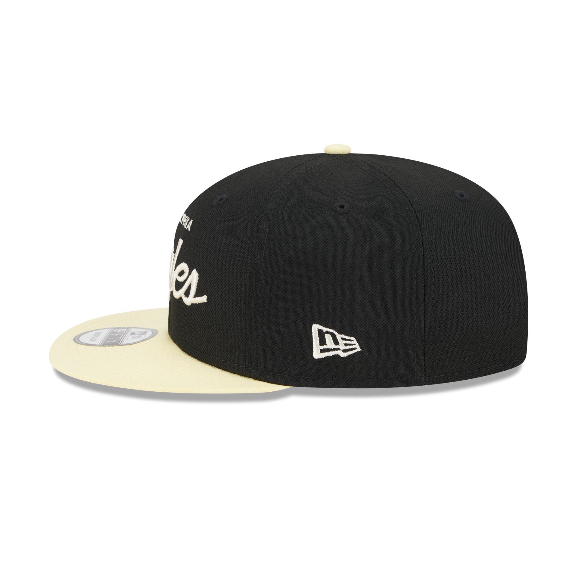 Philadelphia Eagles Pale Yellow Visor 9FIFTY Snapback Hat sold by New Era product image thumbnail 5