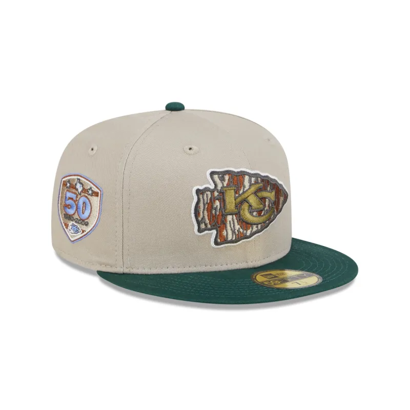 Kansas City Chiefs Earth Day 59FIFTY Fitted Hat sold by New Era