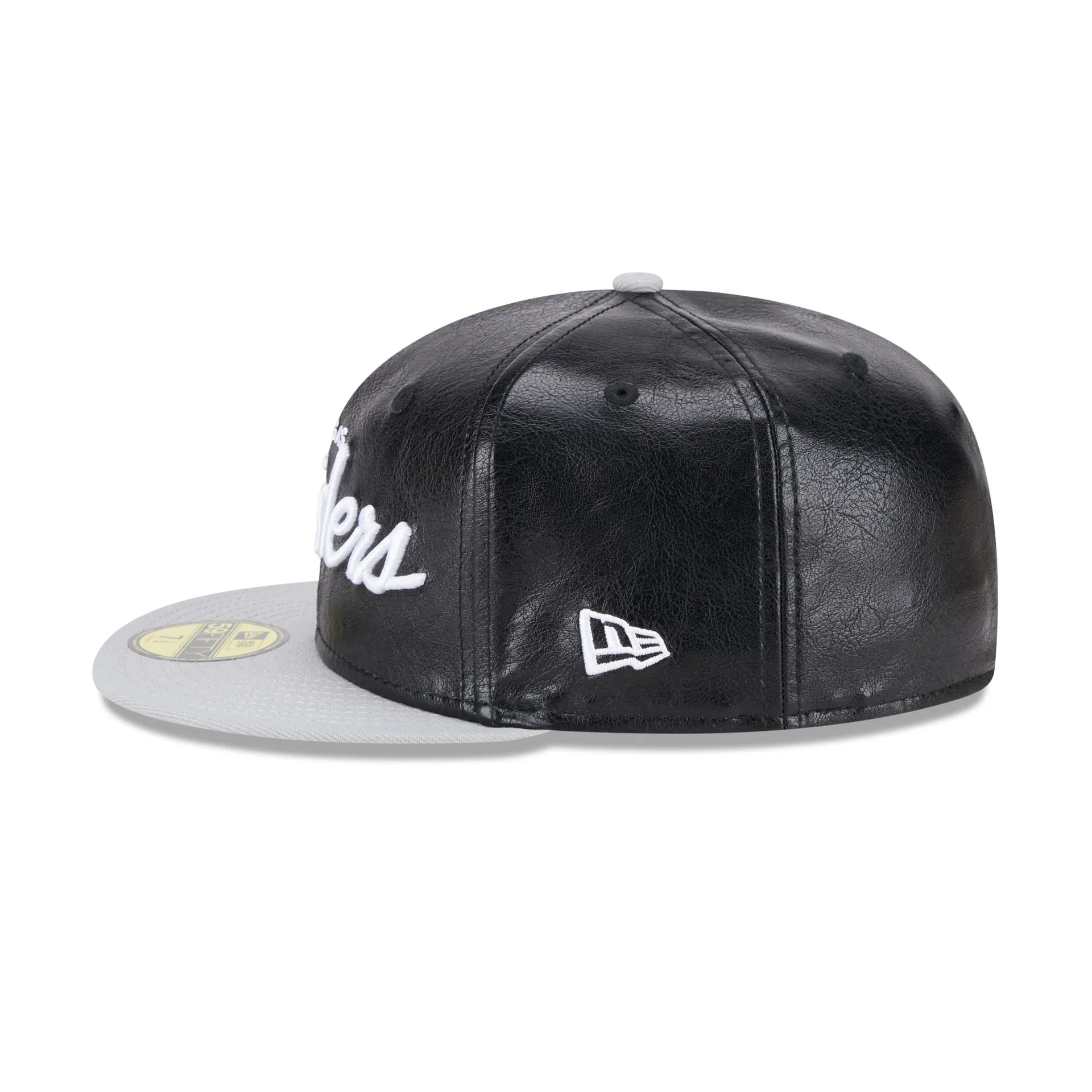 Las Vegas Raiders Faux Leather Crown 59FIFTY Fitted Hat sold by New Era product image thumbnail 4