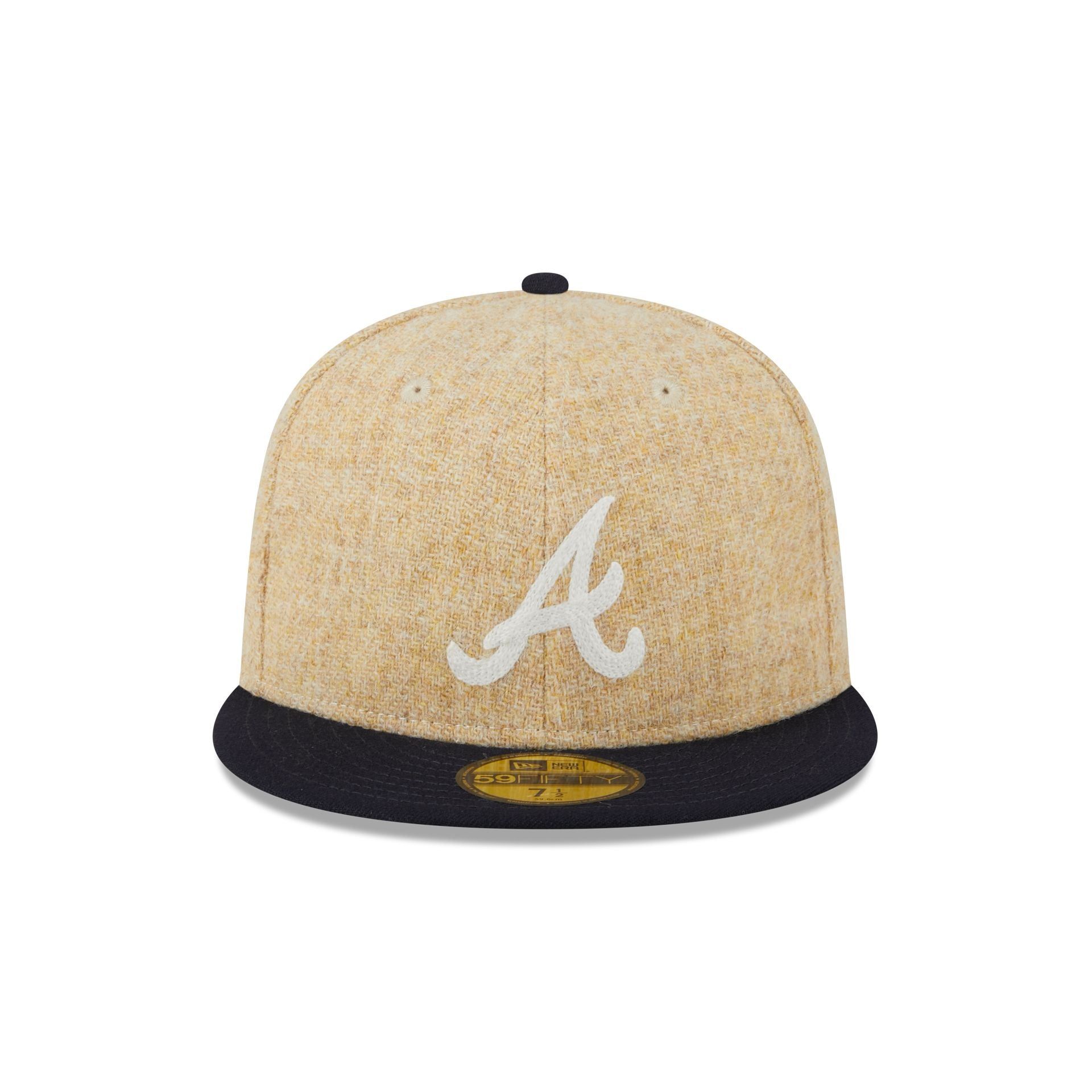 Atlanta Braves Harris Tweed 59FIFTY Fitted Hat sold by New Era product image thumbnail 2