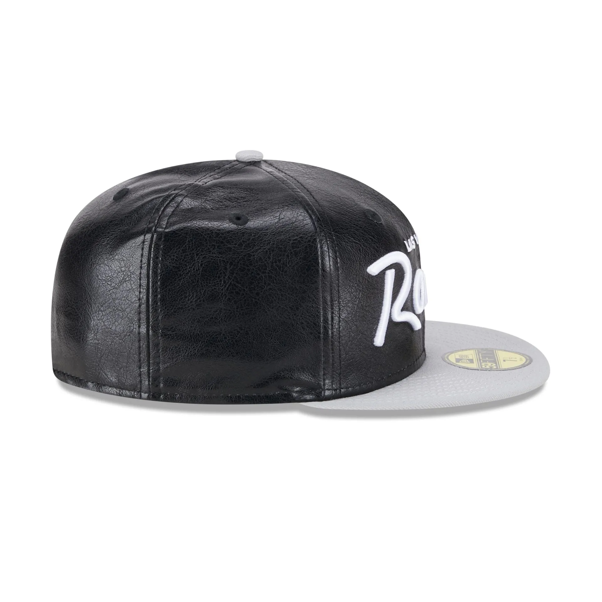 Las Vegas Raiders Faux Leather Crown 59FIFTY Fitted Hat sold by New Era product image thumbnail 5
