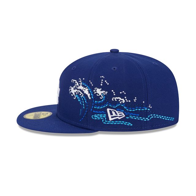 Los Angeles Dodgers Tonal Wave 59FIFTY Fitted Hat sold by New Era product image thumbnail 4