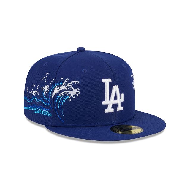 Los Angeles Dodgers Tonal Wave 59FIFTY Fitted Hat sold by New Era product image thumbnail 3