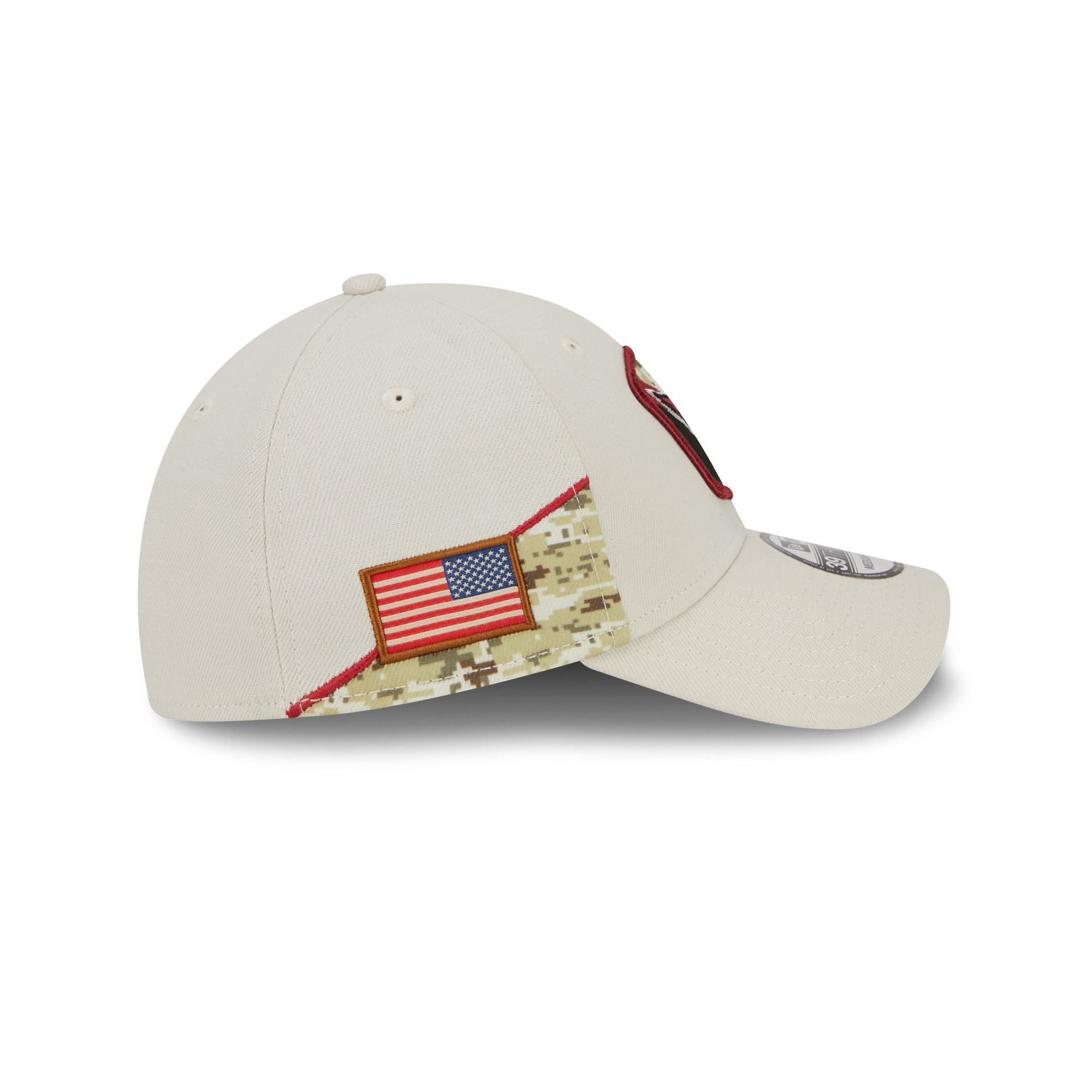 Arizona Cardinals 2023 Salute to Service 39THIRTY Stretch Fit Hat sold by New Era product image thumbnail 4