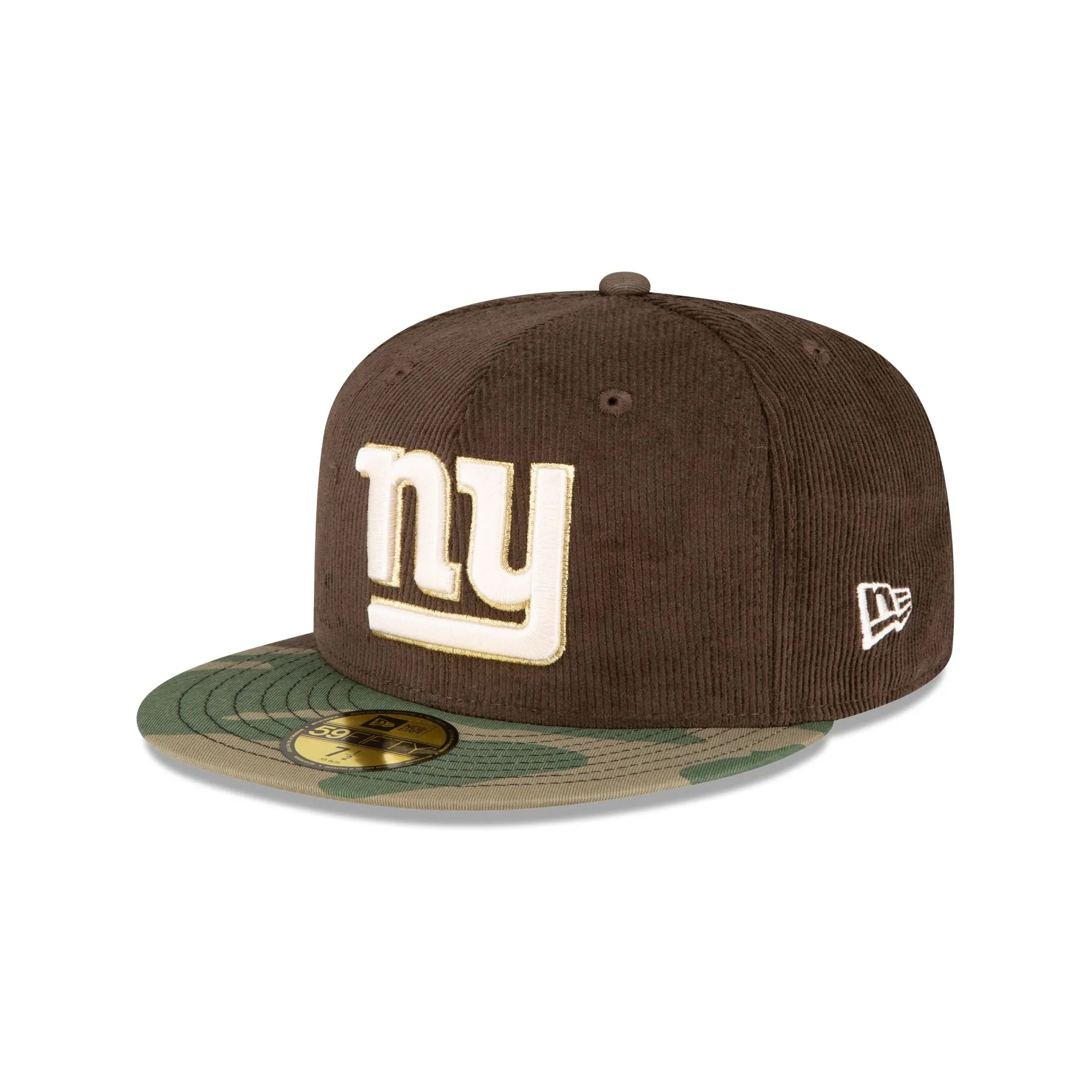 Just Caps Brown Camo New York Giants 59FIFTY Fitted Hat sold by New Era product image thumbnail 3