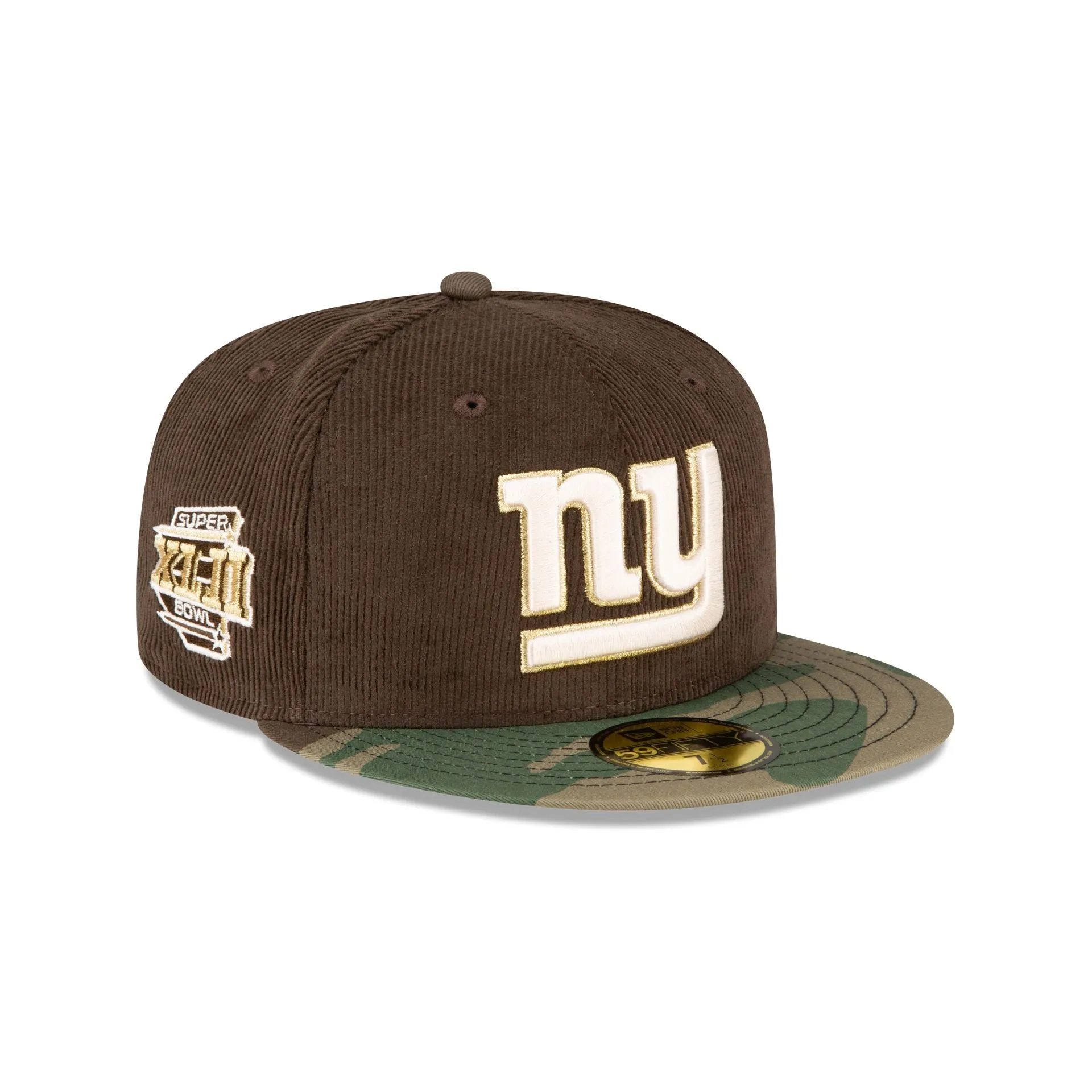 Just Caps Brown Camo New York Giants 59FIFTY Fitted Hat sold by New Era