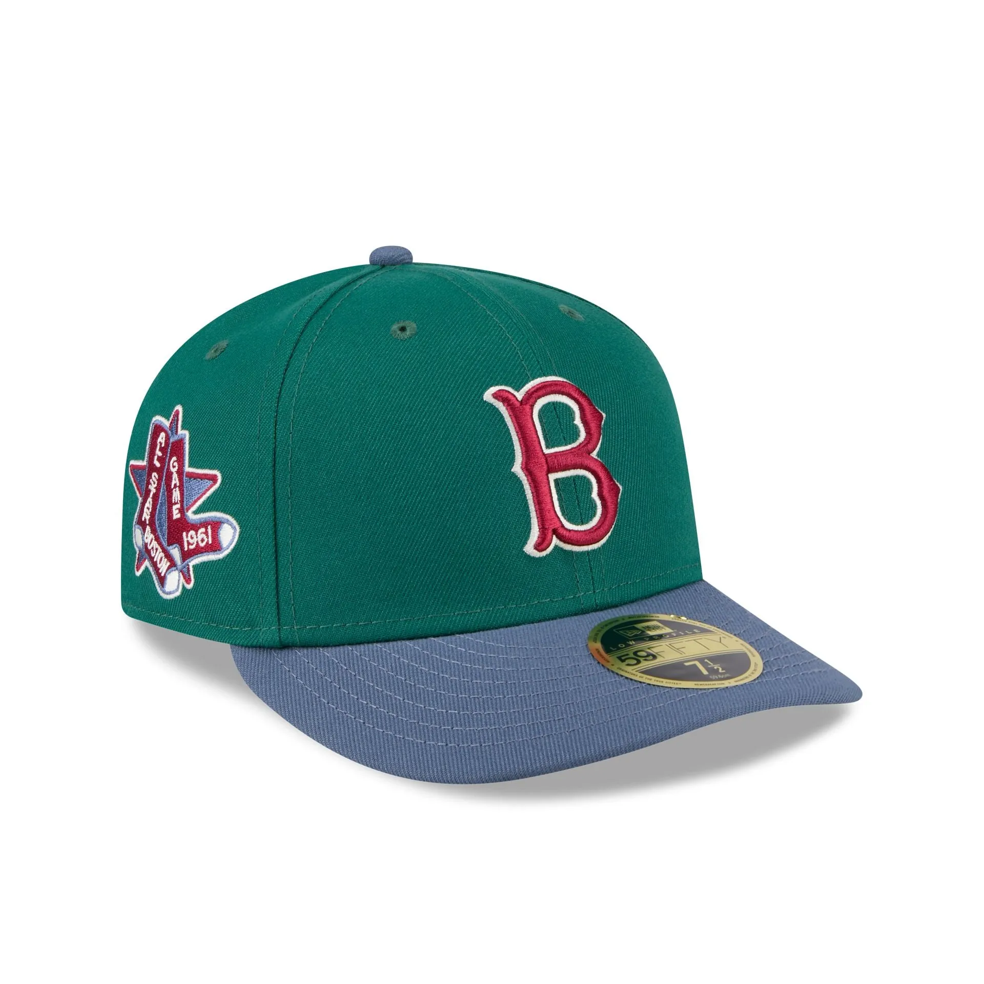 Boston Red Sox Green Gemstone Low Profile 59FIFTY Fitted Hat sold by New Era