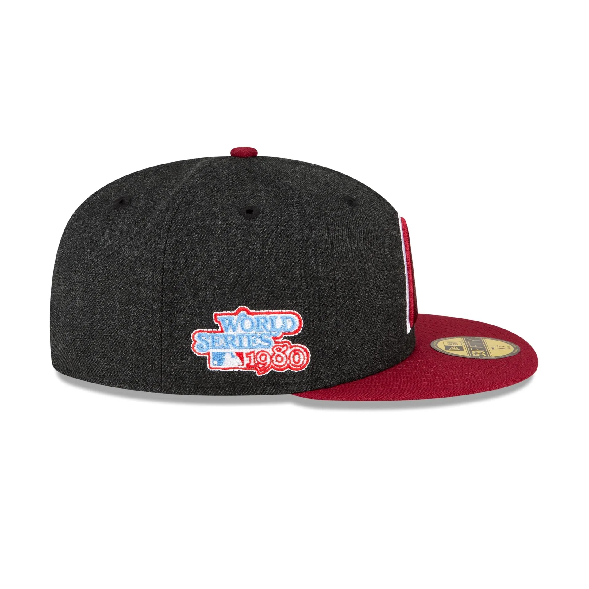 Just Caps Heathered Crown Philadelphia Phillies 59FIFTY Fitted Hat sold by New Era product image thumbnail 4