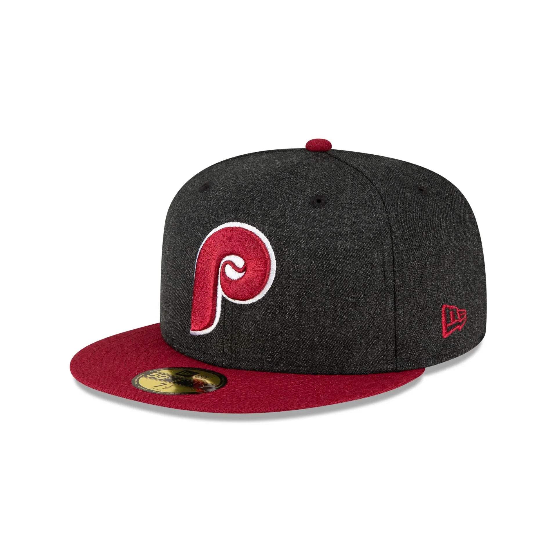 Just Caps Heathered Crown Philadelphia Phillies 59FIFTY Fitted Hat sold by New Era product image thumbnail 3