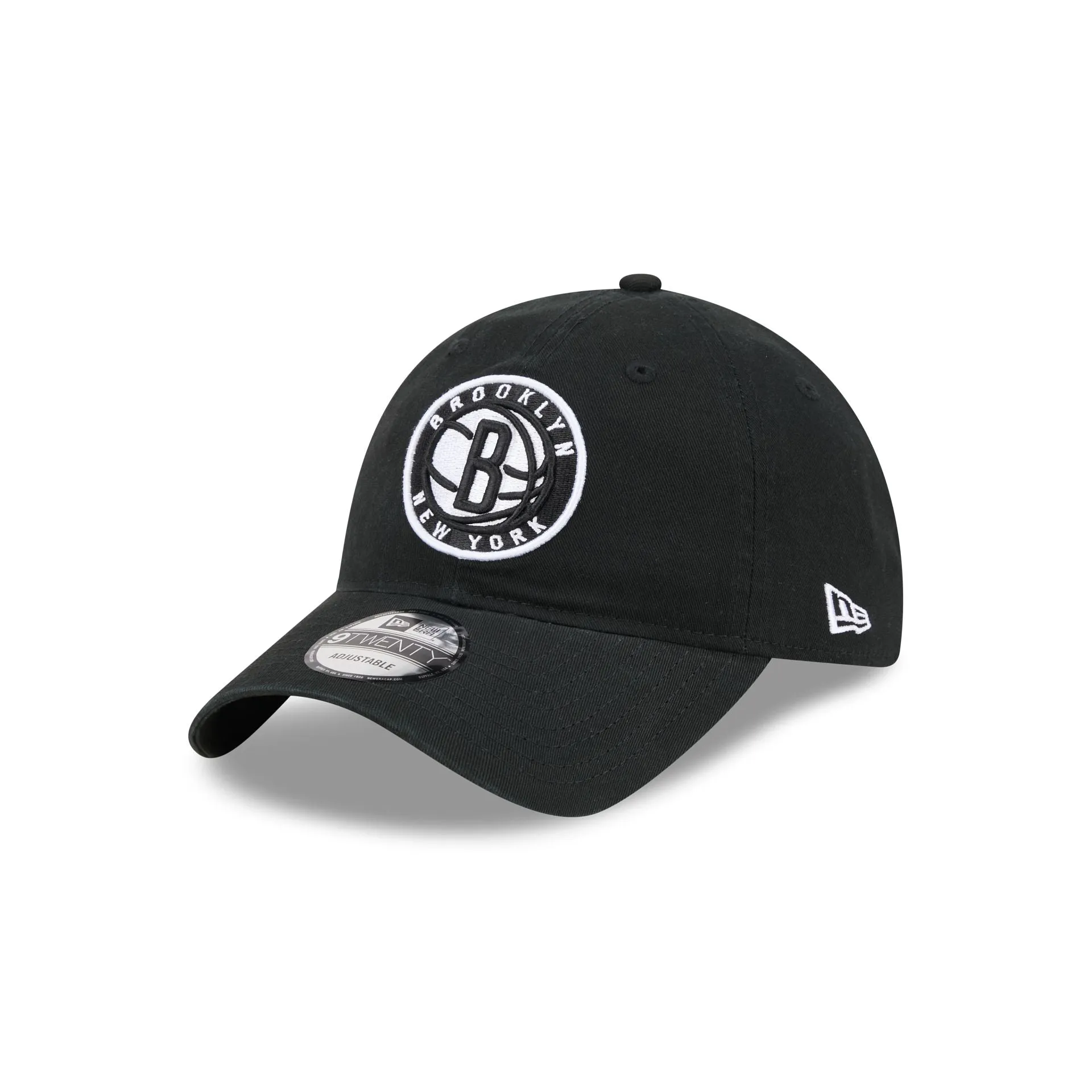 Brooklyn Nets Black 9TWENTY Adjustable Hat sold by New Era