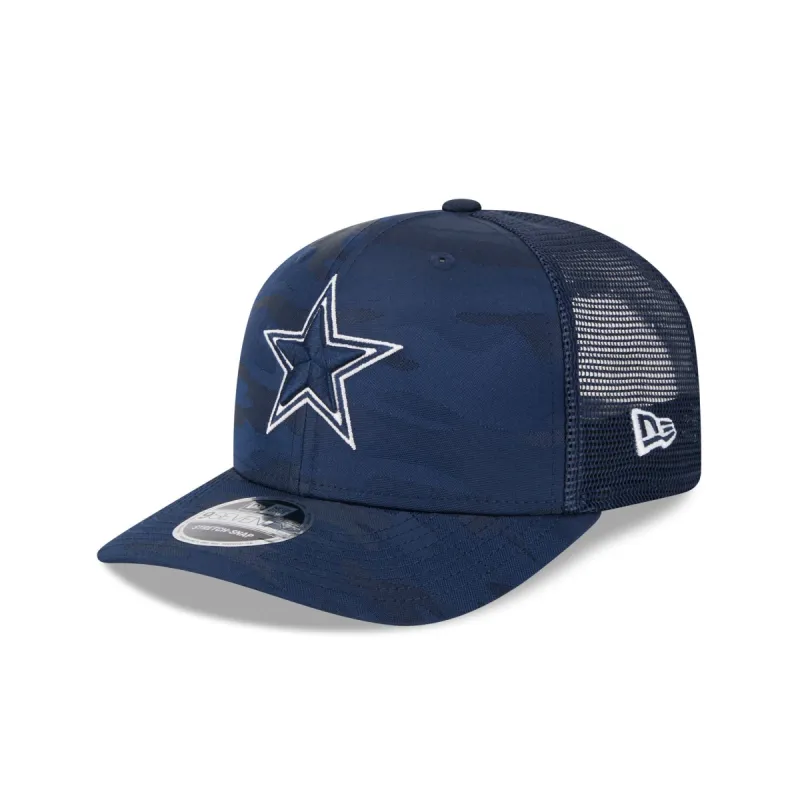 Dallas Cowboys Camo 9SEVENTY Trucker Stretch-Snap Hat sold by New Era