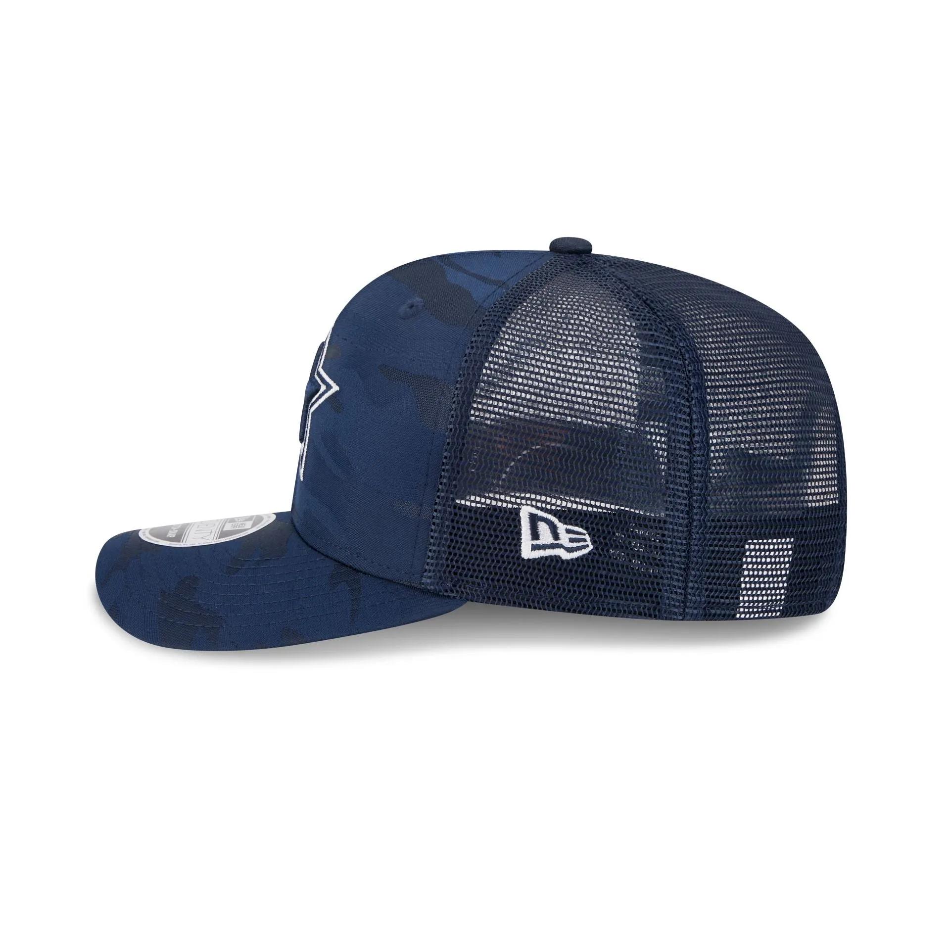 Dallas Cowboys Camo 9SEVENTY Trucker Stretch-Snap Hat sold by New Era product image thumbnail 4