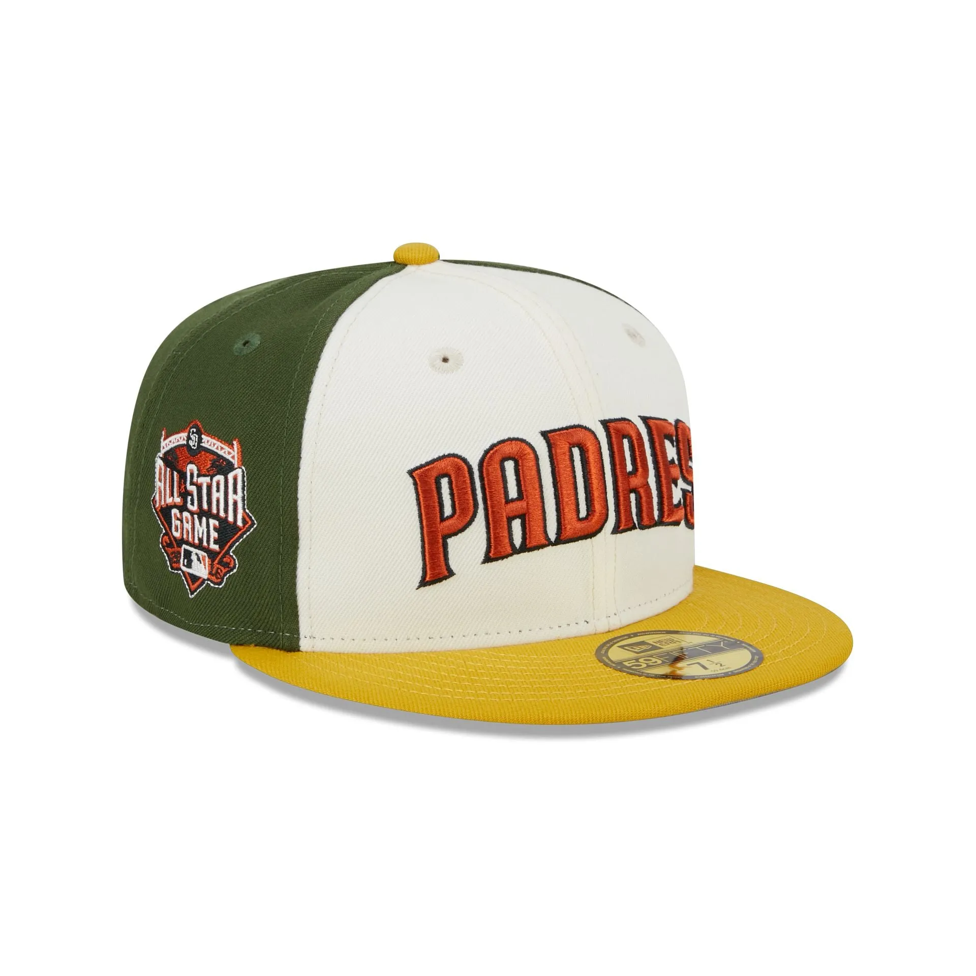 San Diego Padres Two Tone Honey 59FIFTY Fitted Hat sold by New Era