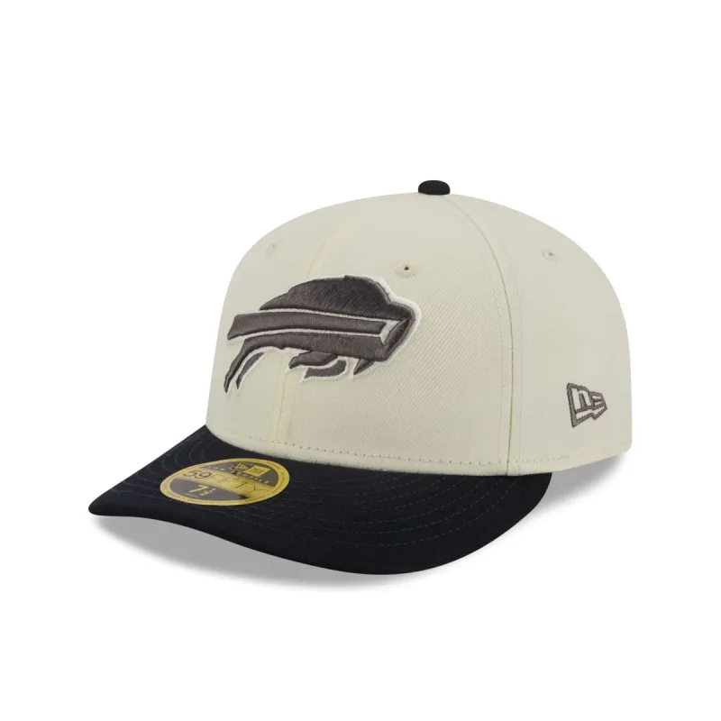Buffalo Bills Chrome Crown Low Profile 59FIFTY Fitted Hat sold by New Era