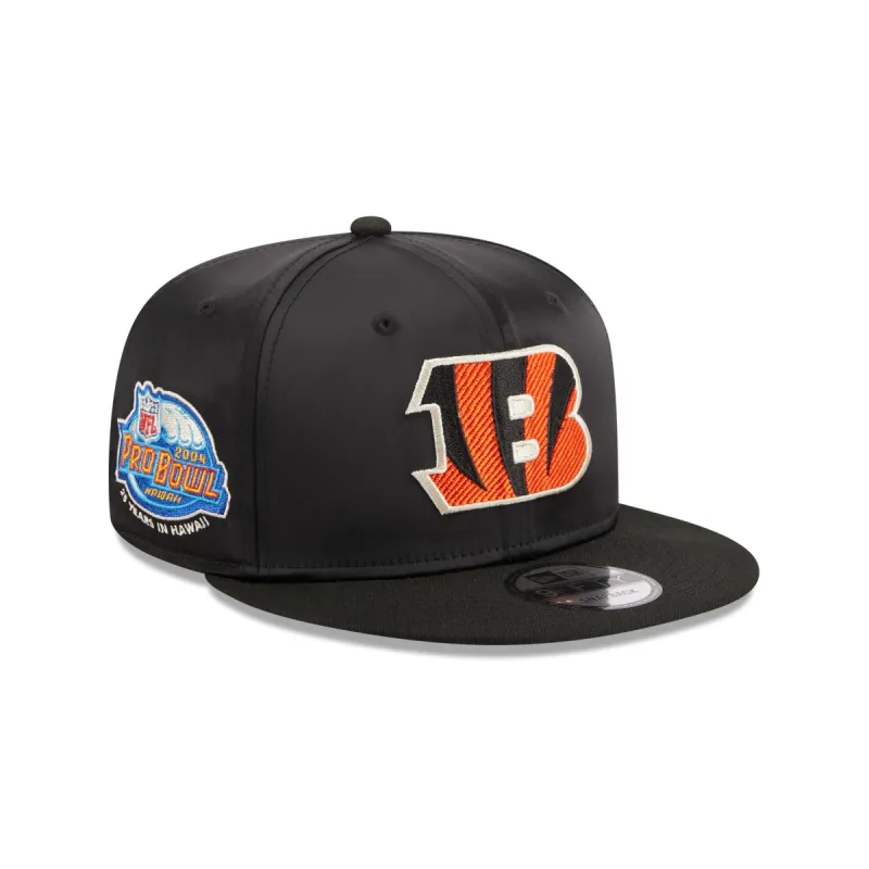 Cincinnati Bengals Satin 9FIFTY Snapback Hat sold by New Era
