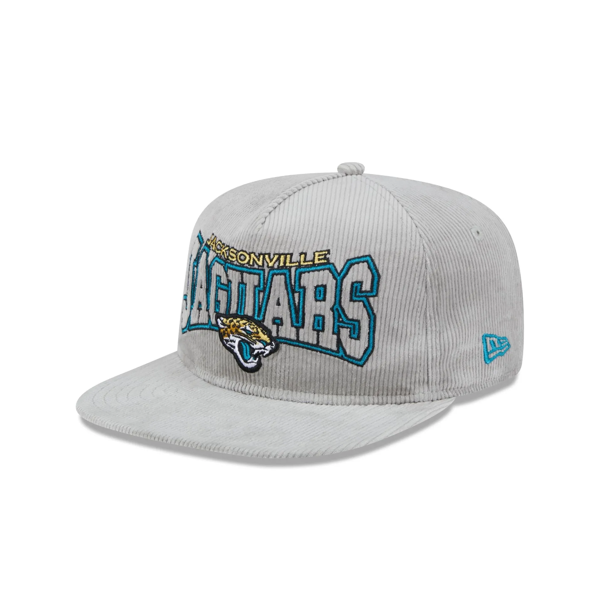 Jacksonville Jaguars Gray Cord Golfer Hat sold by New Era