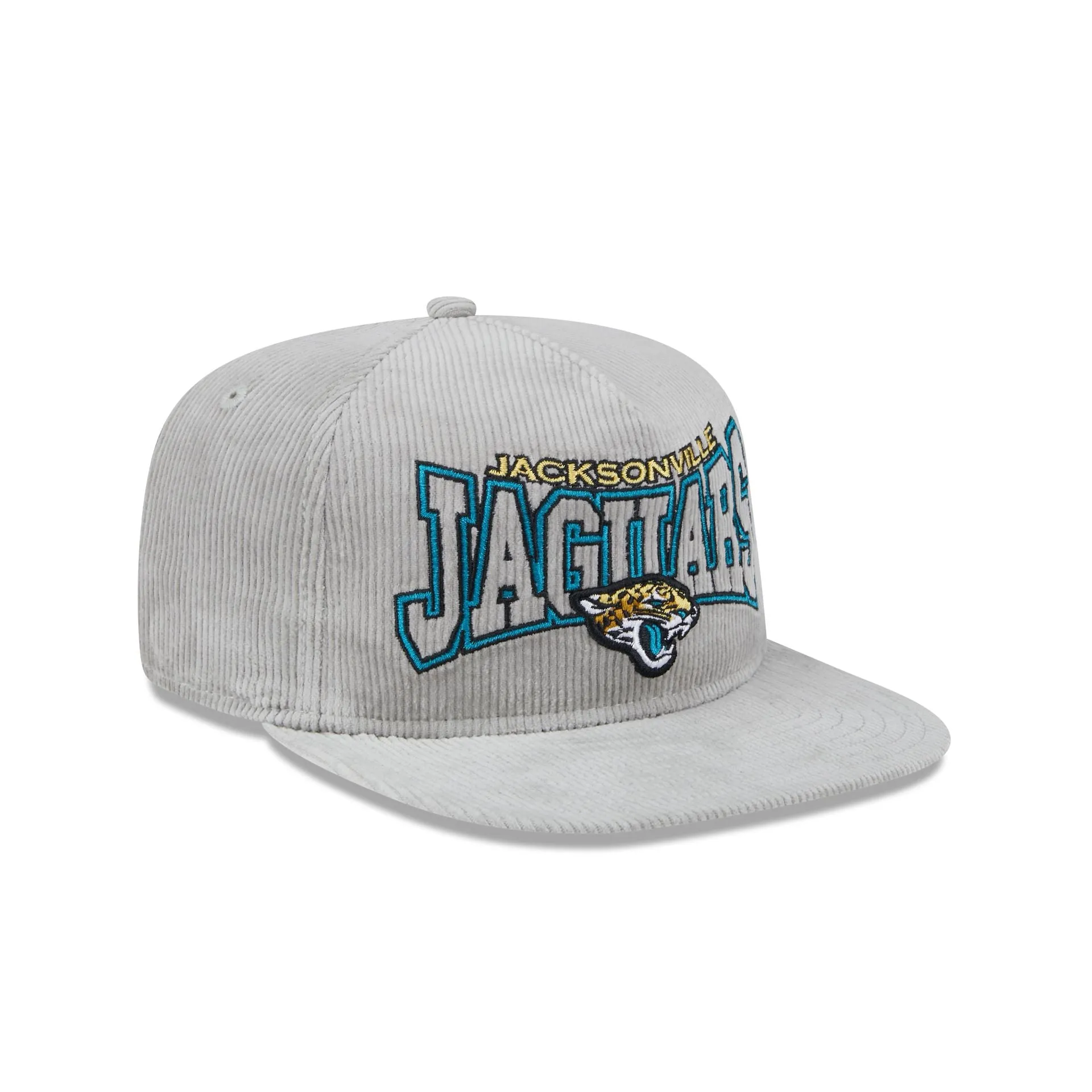 Jacksonville Jaguars Gray Cord Golfer Hat sold by New Era product image thumbnail 3