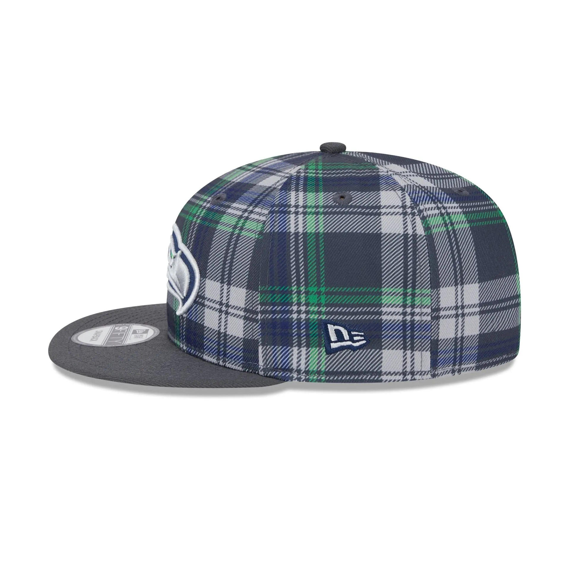 Seattle Seahawks 2024 Sideline Statement Gray 9FIFTY Snapback Hat sold by New Era product image thumbnail 4