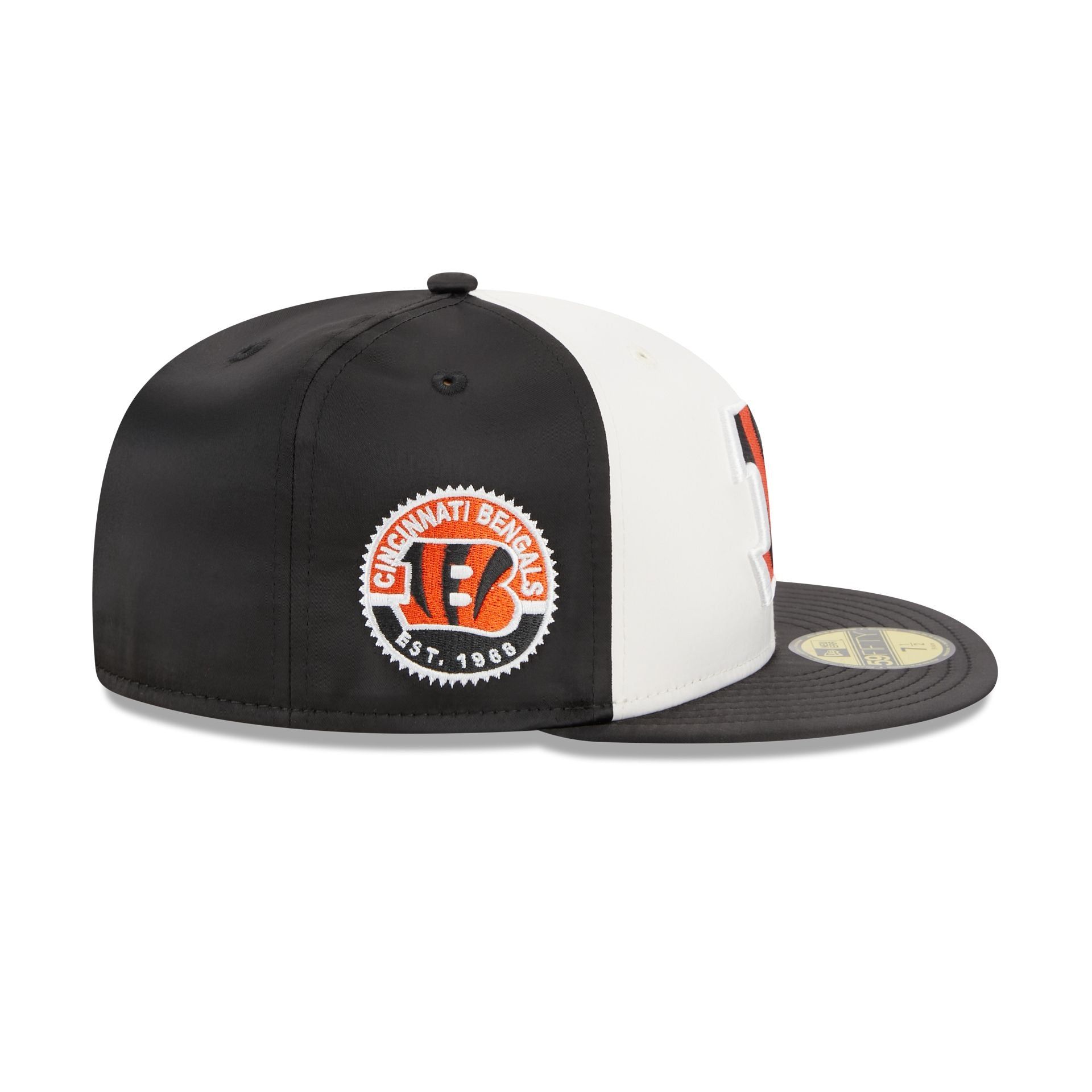 Cincinnati Bengals Throwback Satin 59FIFTY Fitted Hat sold by New Era product image thumbnail 4