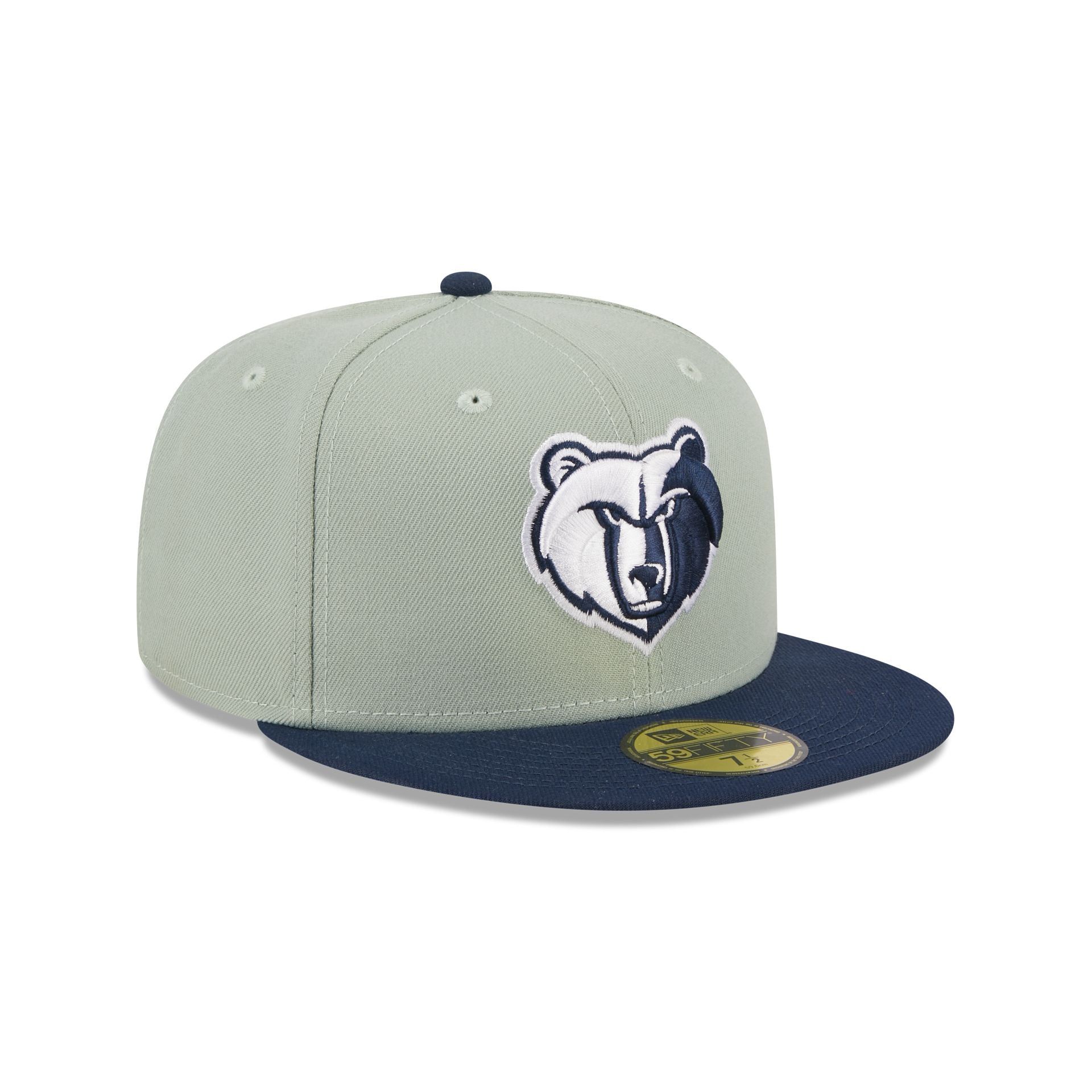 Memphis Grizzlies Color Pack Green 59FIFTY Fitted Hat sold by New Era product image thumbnail 3