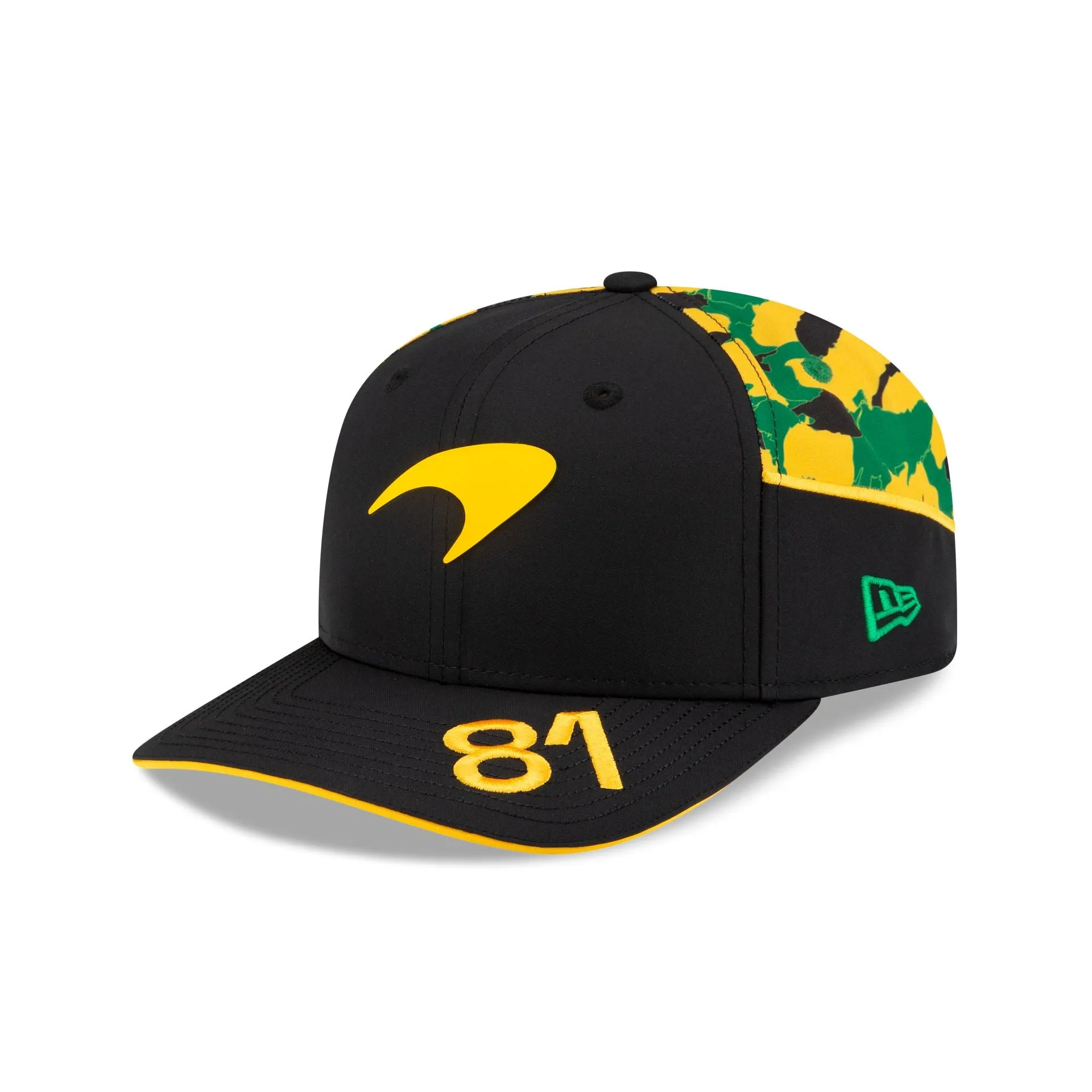 2024 McLaren Formula 1 Team Oscar Piastri Black 9FIFTY Original Fit Snapback Hat sold by New Era