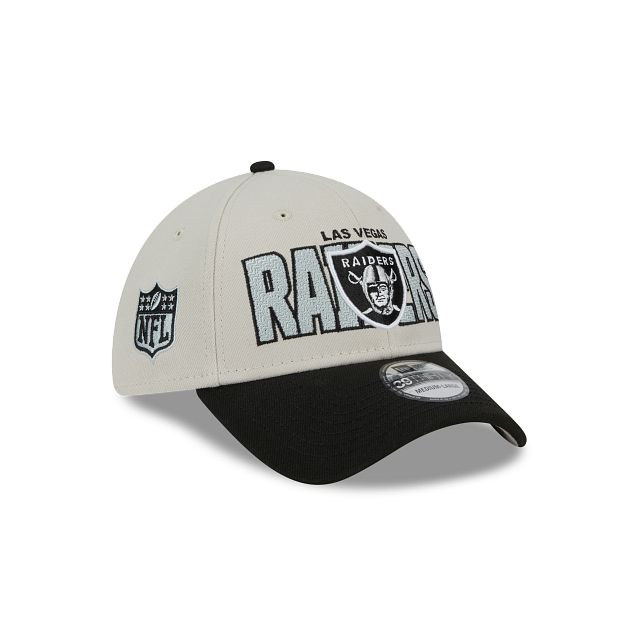 Las Vegas Raiders 2023 Draft 39THIRTY Stretch Fit Hat sold by New Era
