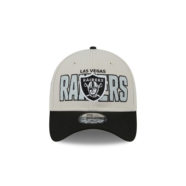 Las Vegas Raiders 2023 Draft 39THIRTY Stretch Fit Hat sold by New Era product image thumbnail 2