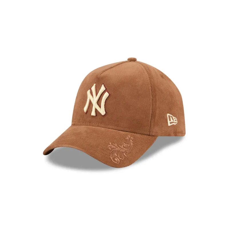 New York Yankees Ornamental Cord 9FORTY A-Frame Snapback Hat sold by New Era