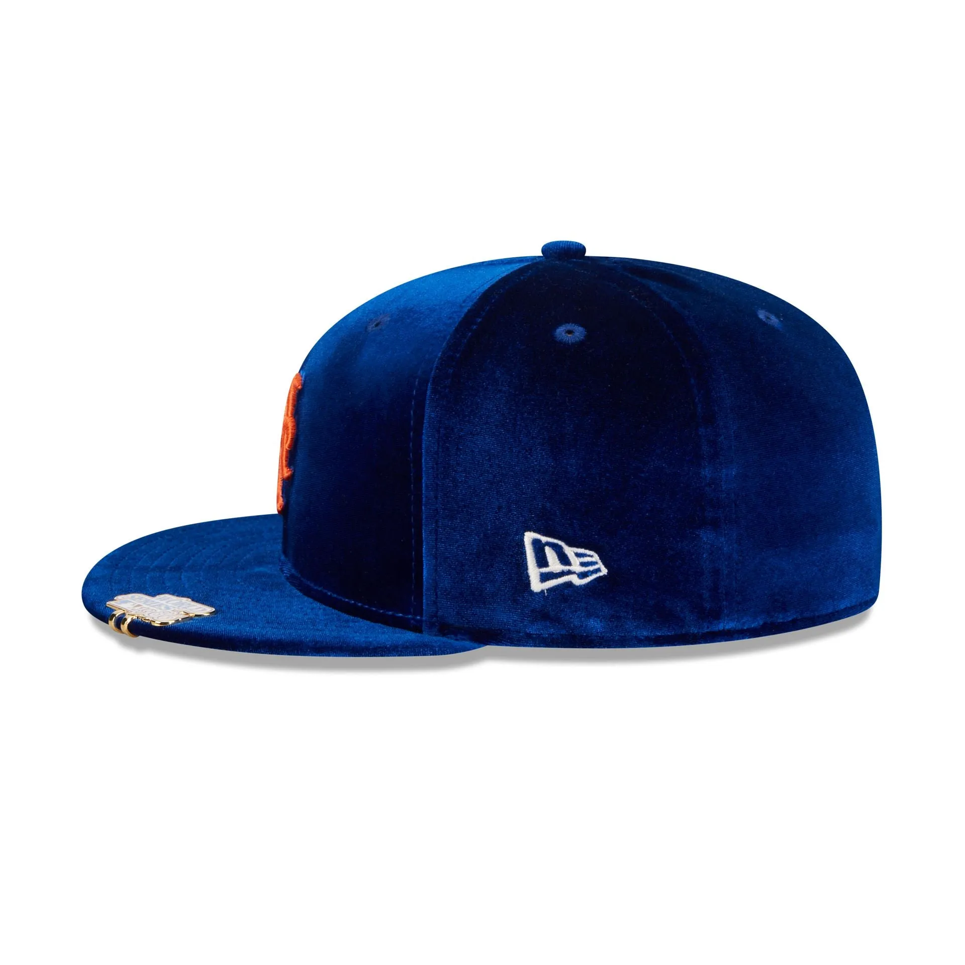 New York Mets Velvet Visor Clip 59FIFTY Fitted Hat sold by New Era product image thumbnail 4