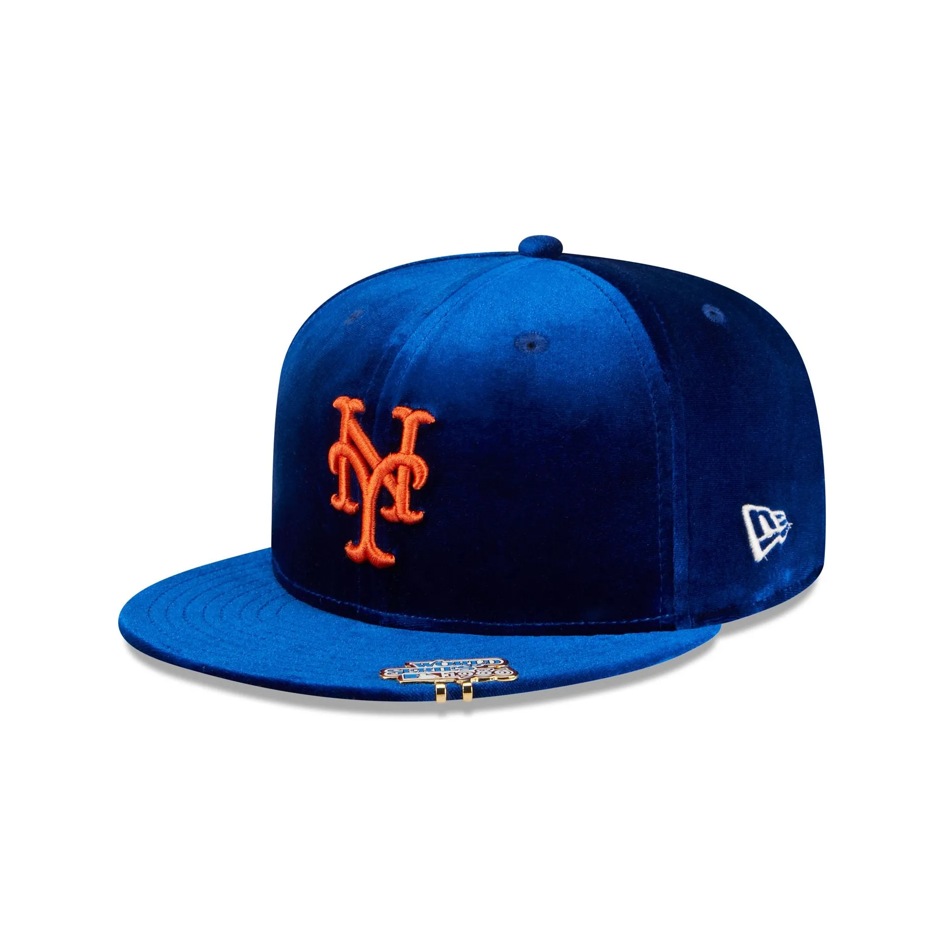 New York Mets Velvet Visor Clip 59FIFTY Fitted Hat sold by New Era
