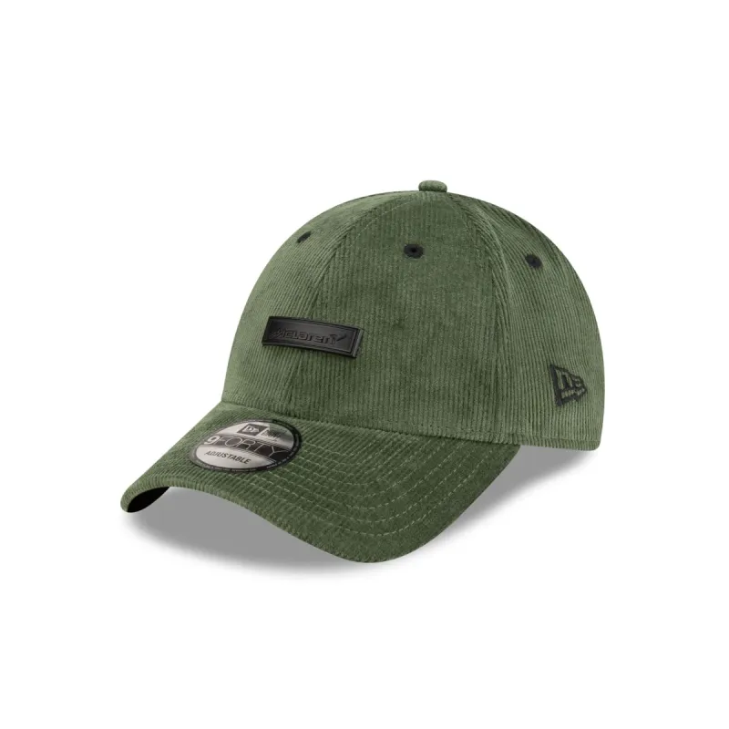 McLaren Formula 1 Team Olive Corduroy 9FORTY Adjustable Hat sold by New Era