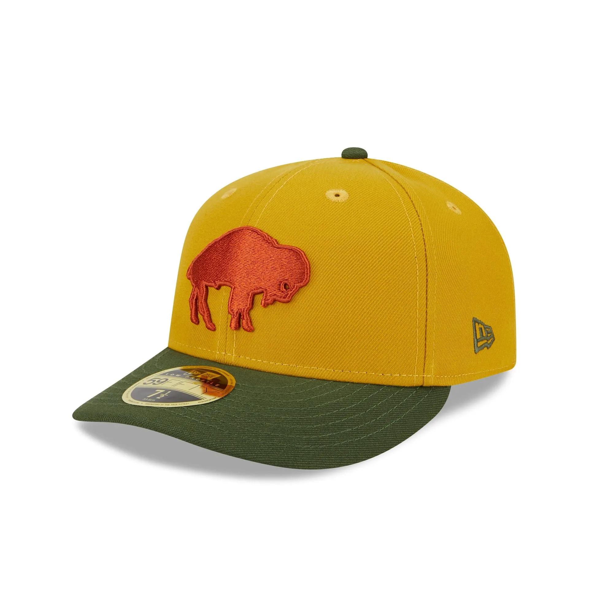 Buffalo Bills Cinnamon Sage Low Profile 59FIFTY Fitted Hat sold by New Era product image thumbnail 3