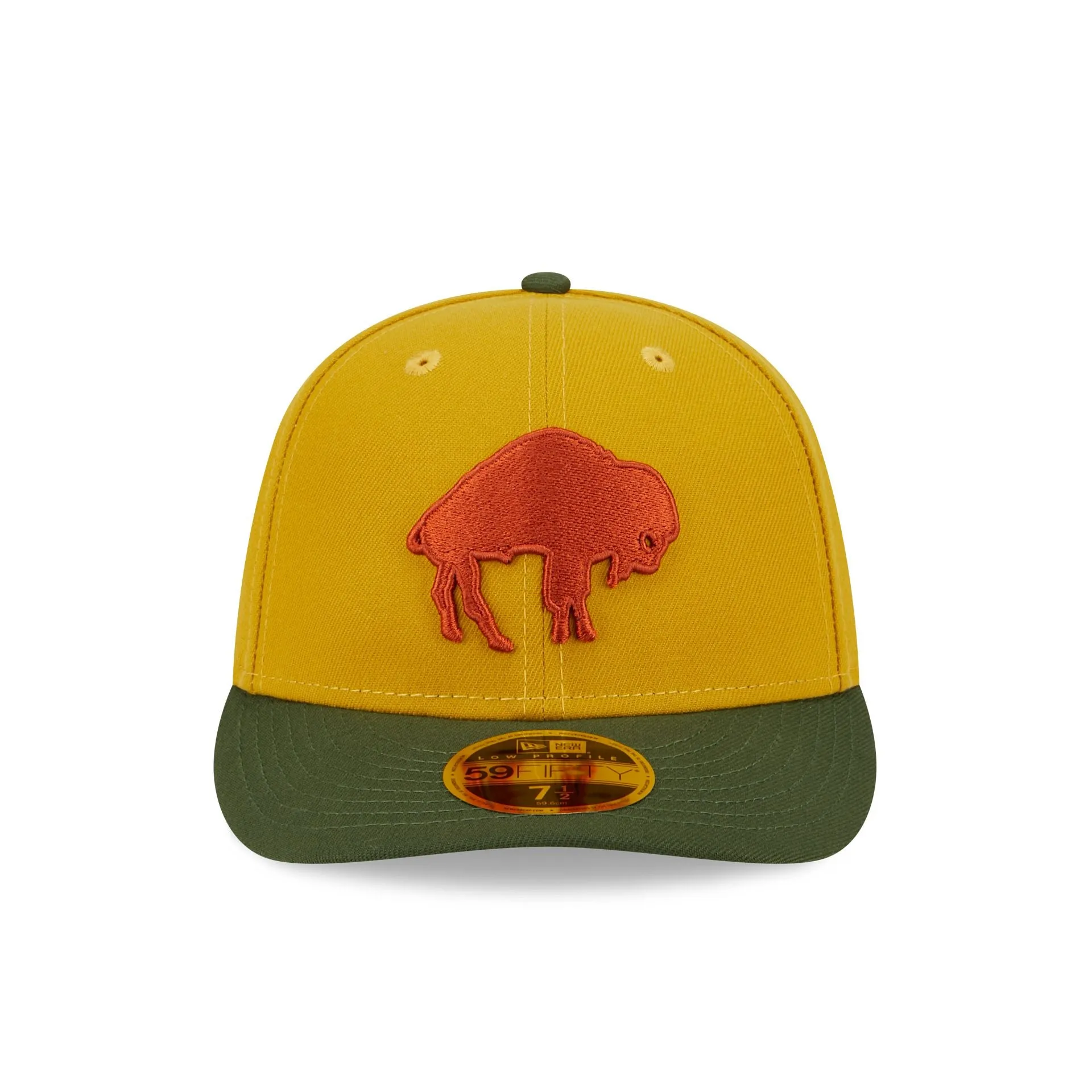 Buffalo Bills Cinnamon Sage Low Profile 59FIFTY Fitted Hat sold by New Era product image thumbnail 2