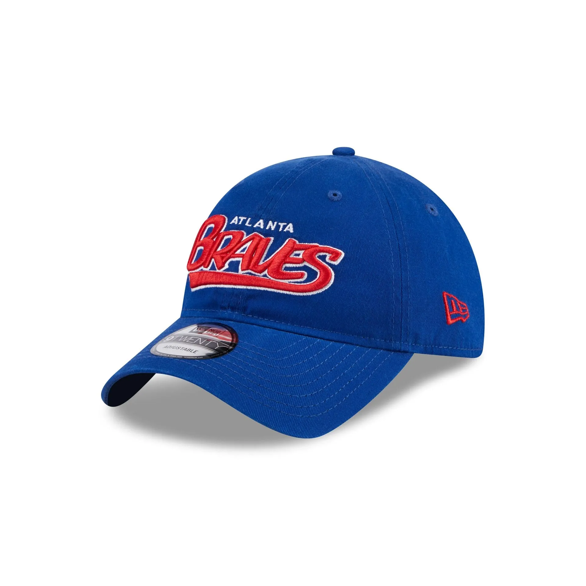 Atlanta Braves Throwback 9TWENTY Adjustable Hat sold by New Era product image thumbnail 3