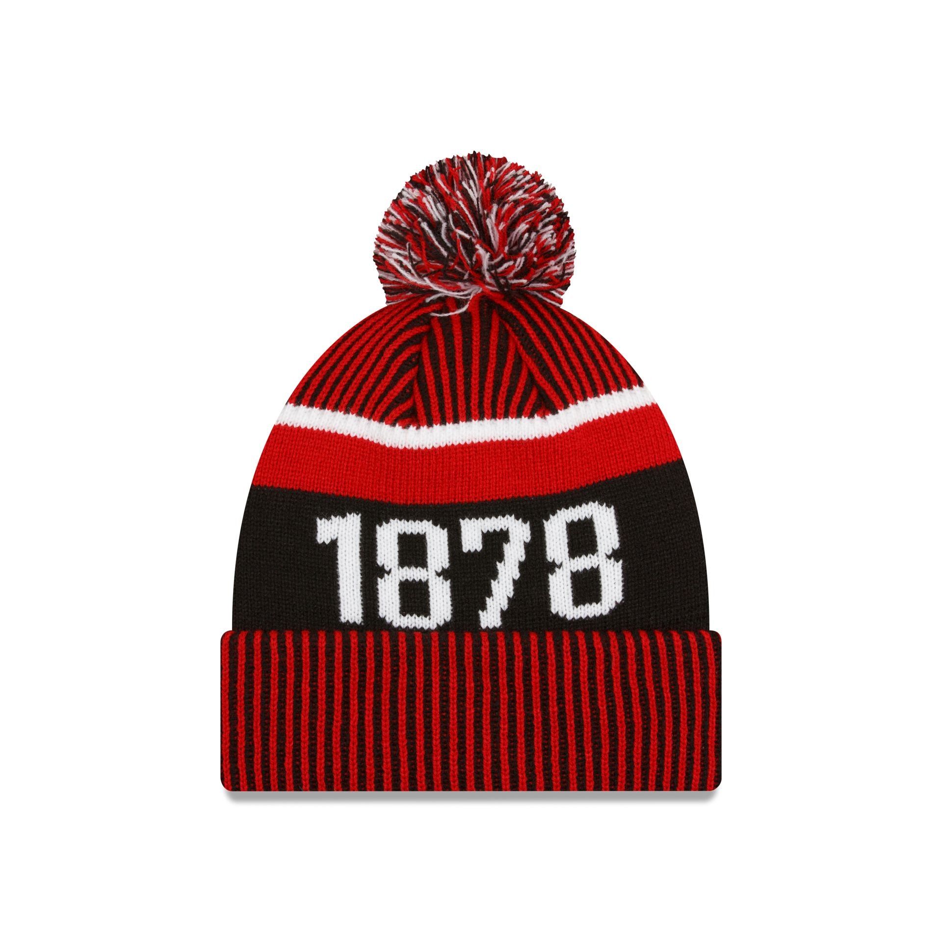 Manchester United Wordmark Pom Knit Hat sold by New Era product image thumbnail 2
