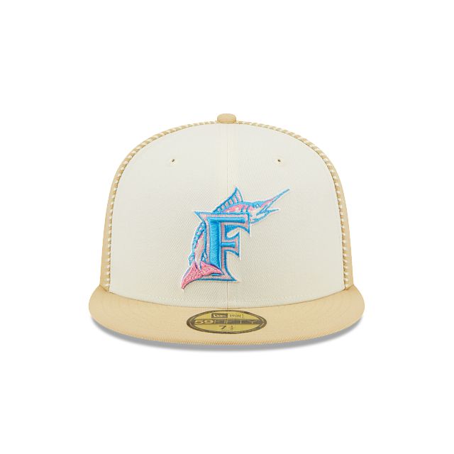 Miami Marlins Seam Stitch 59FIFTY Fitted Hat sold by New Era product image thumbnail 2