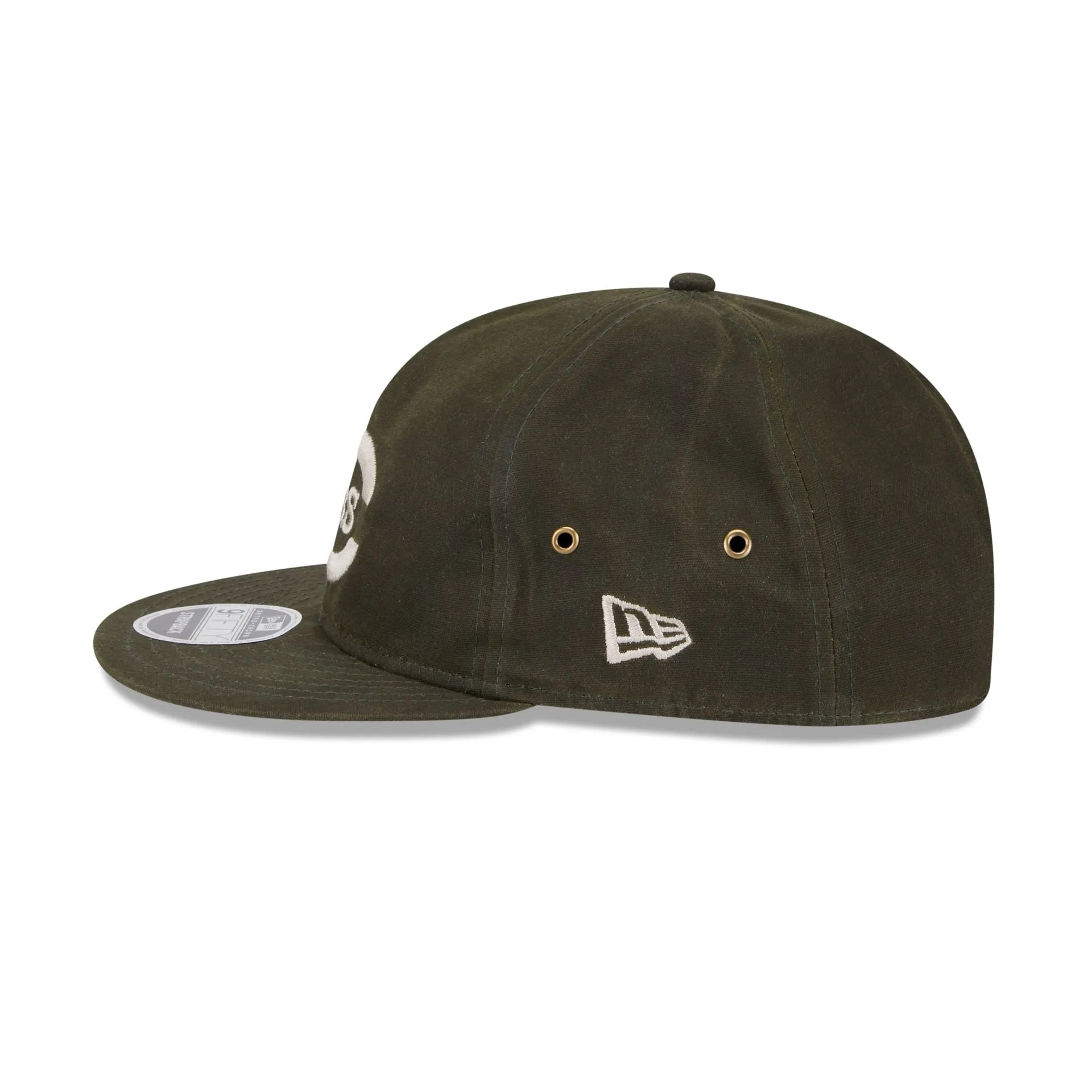 Chicago Cubs Rifle Green Retro Crown 9FIFTY Adjustable Hat sold by New Era product image thumbnail 4