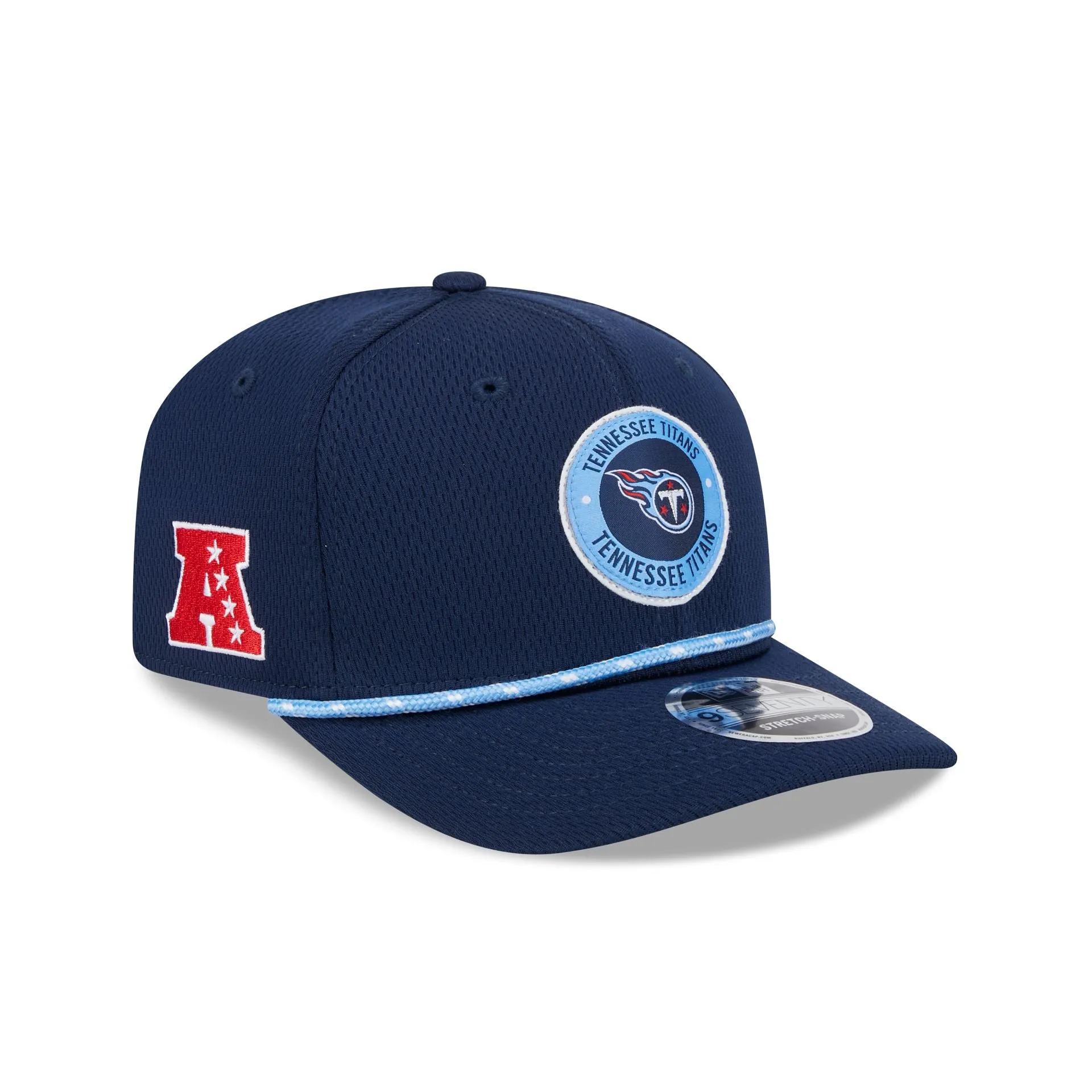 Tennessee Titans 2024 Sideline 9SEVENTY Stretch-Snap Hat sold by New Era
