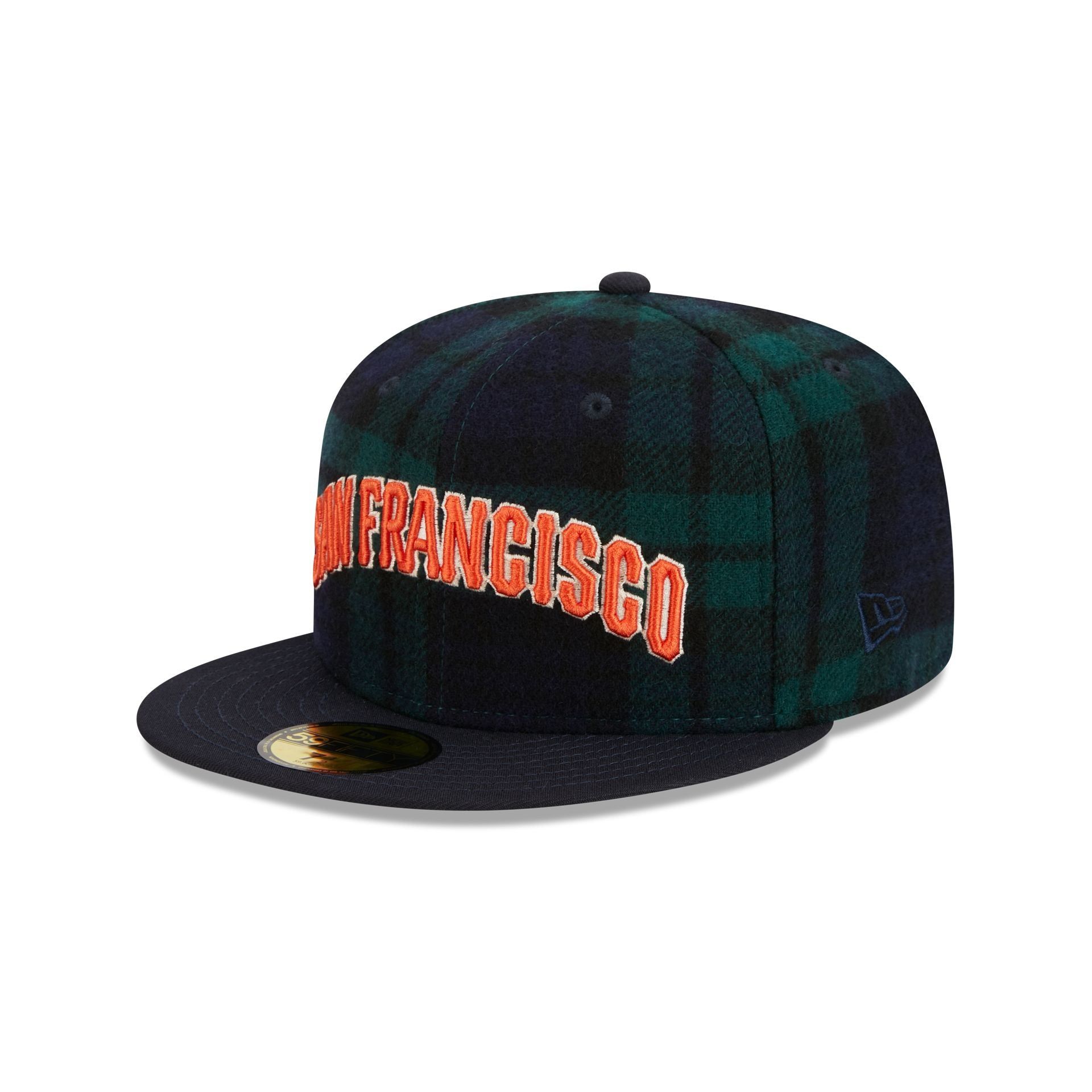 San Francisco Giants Plaid 59FIFTY Fitted Hat sold by New Era