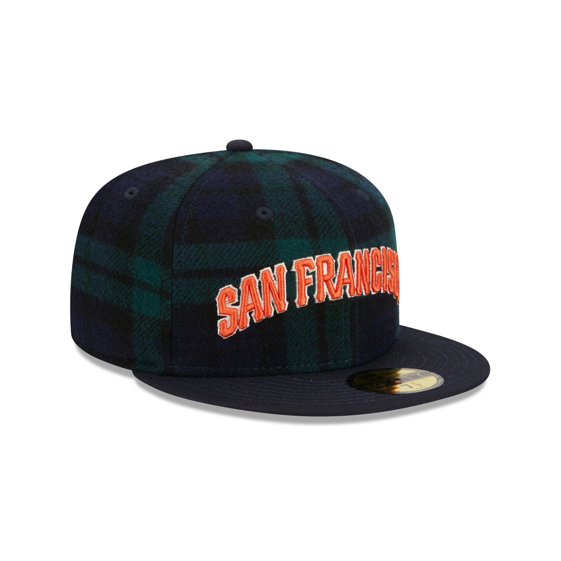 San Francisco Giants Plaid 59FIFTY Fitted Hat sold by New Era product image thumbnail 3