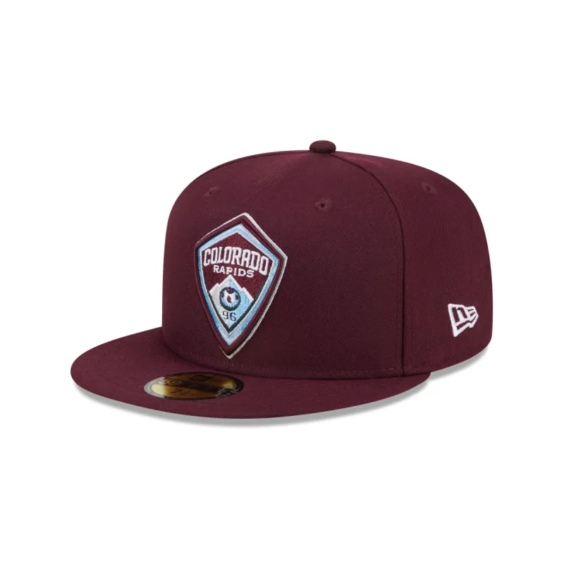 Colorado Rapids Team 59FIFTY Fitted Hat sold by New Era