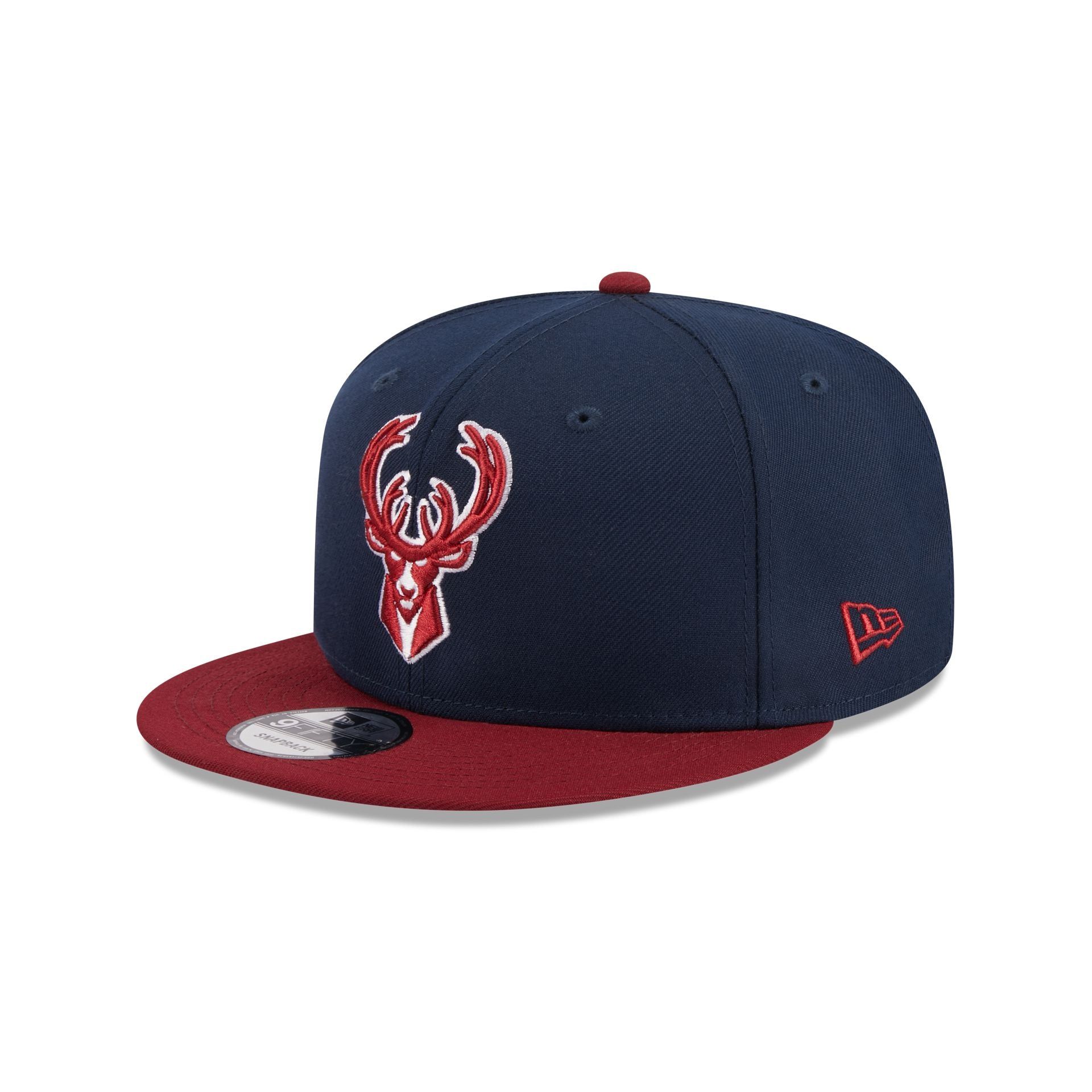 Milwaukee Bucks Color Pack Navy 9FIFTY Snapback Hat sold by New Era