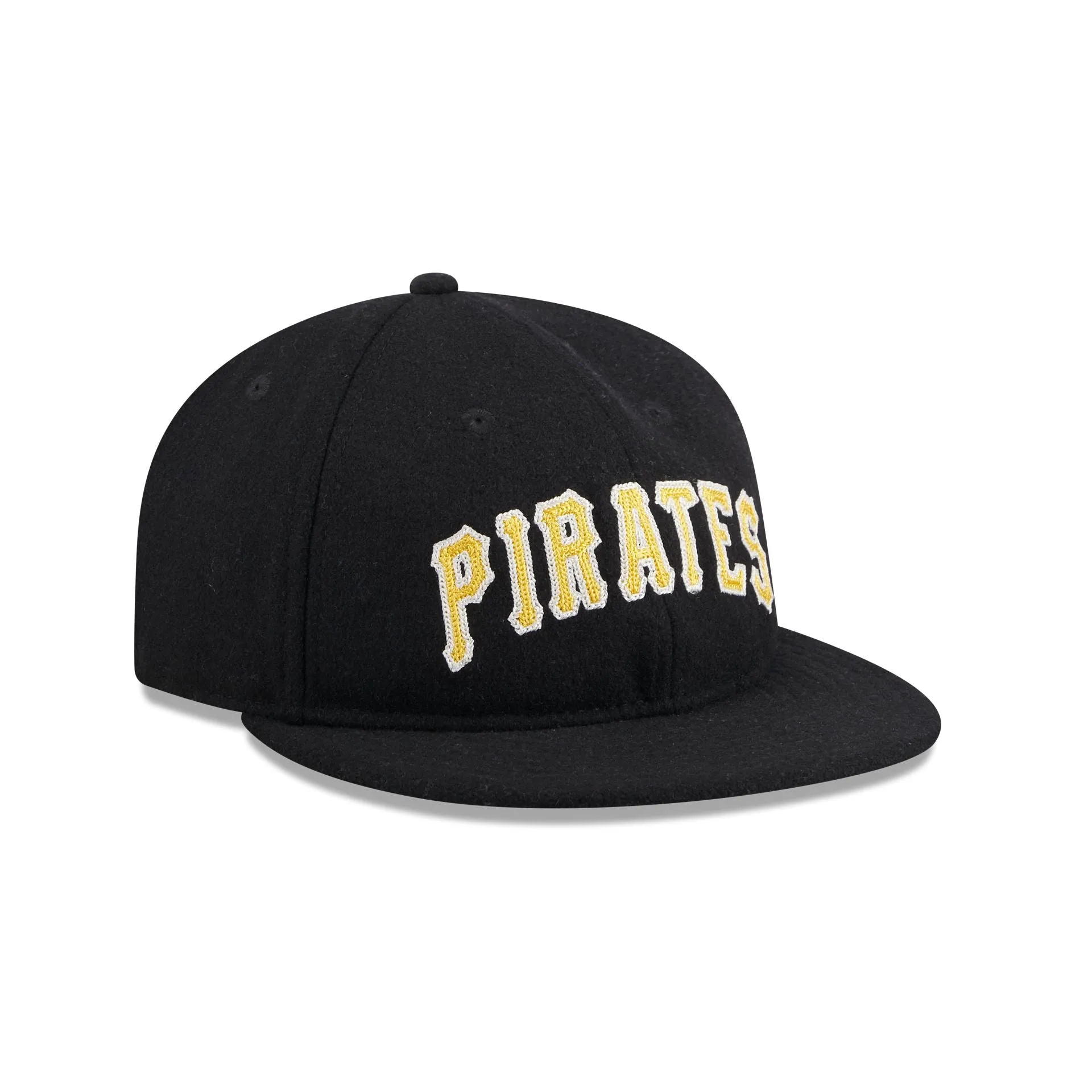 Pittsburgh Pirates Melton Wool Retro Crown 9FIFTY Adjustable Hat sold by New Era product image thumbnail 3