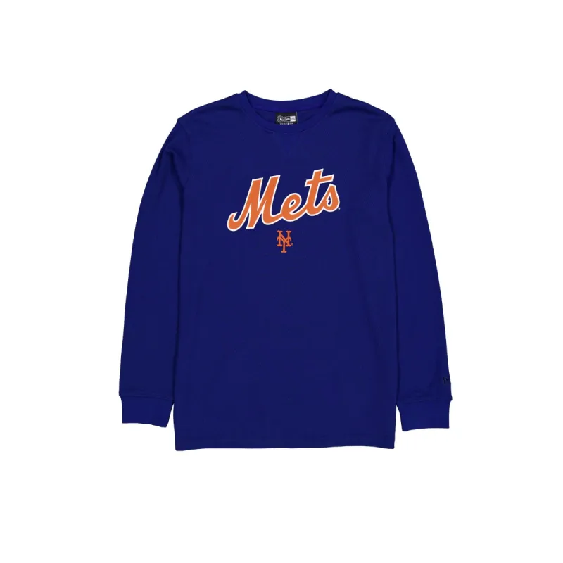 New York Mets Sport Night Long Sleeve T-Shirt sold by New Era