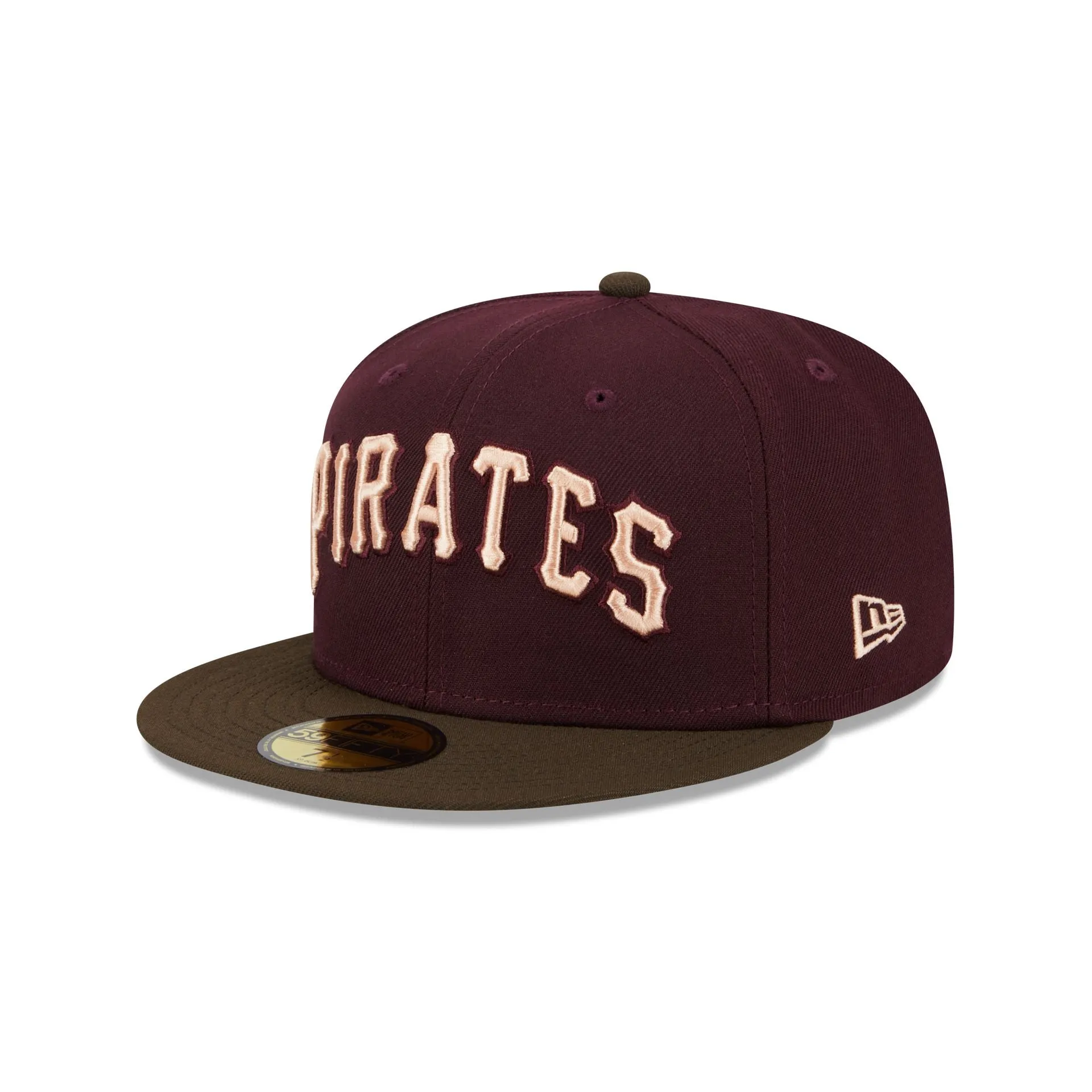 Pittsburgh Pirates Berry Chocolate 59FIFTY Fitted Hat sold by New Era product image thumbnail 3