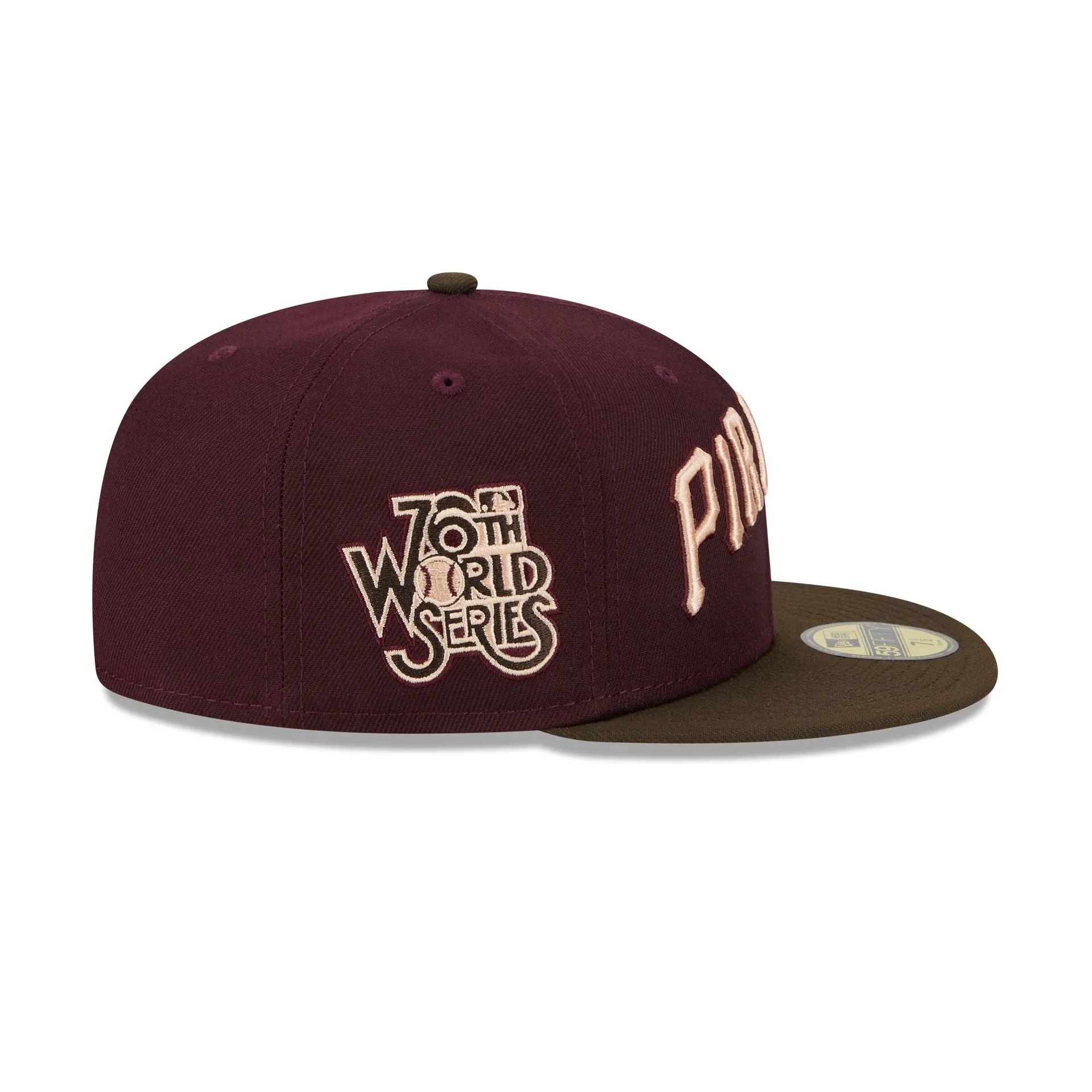 Pittsburgh Pirates Berry Chocolate 59FIFTY Fitted Hat sold by New Era product image thumbnail 4