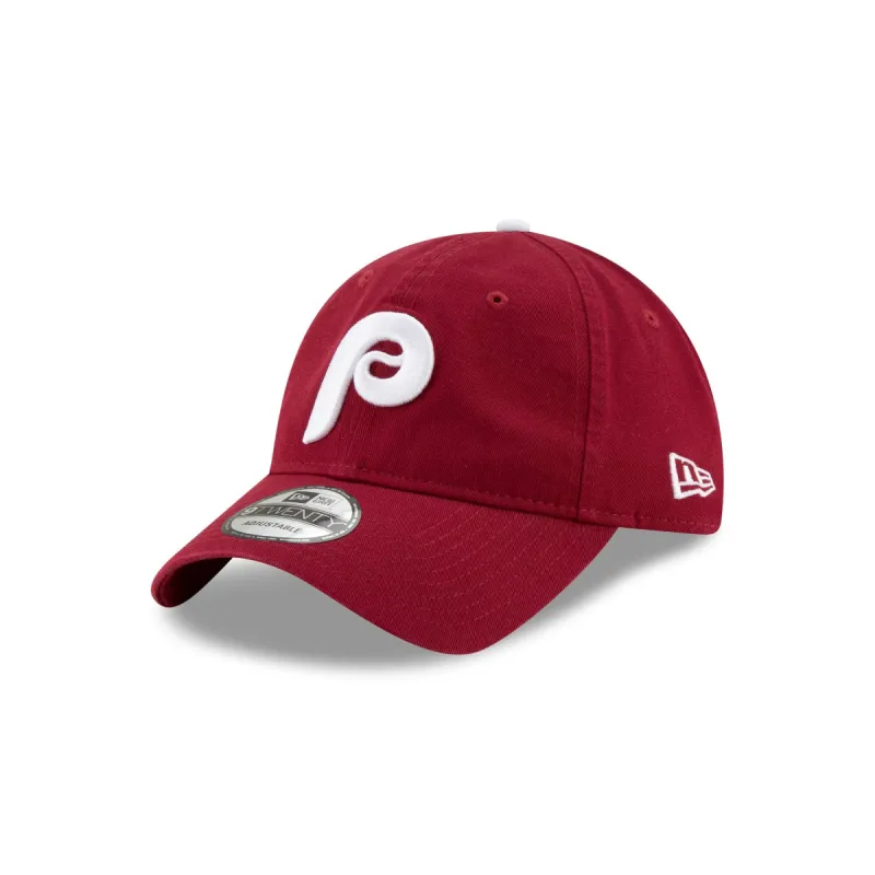 Philadelphia Phillies Core Classic Replica Red 9TWENTY Adjustable Hat sold by New Era