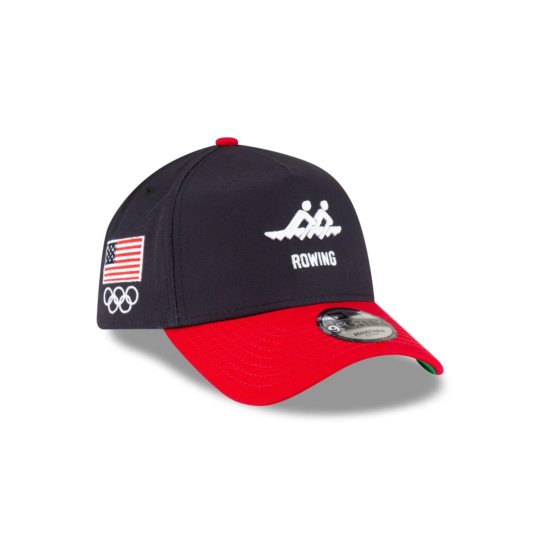 Team USA Rowing 9FORTY A-Frame Snapback Hat sold by New Era